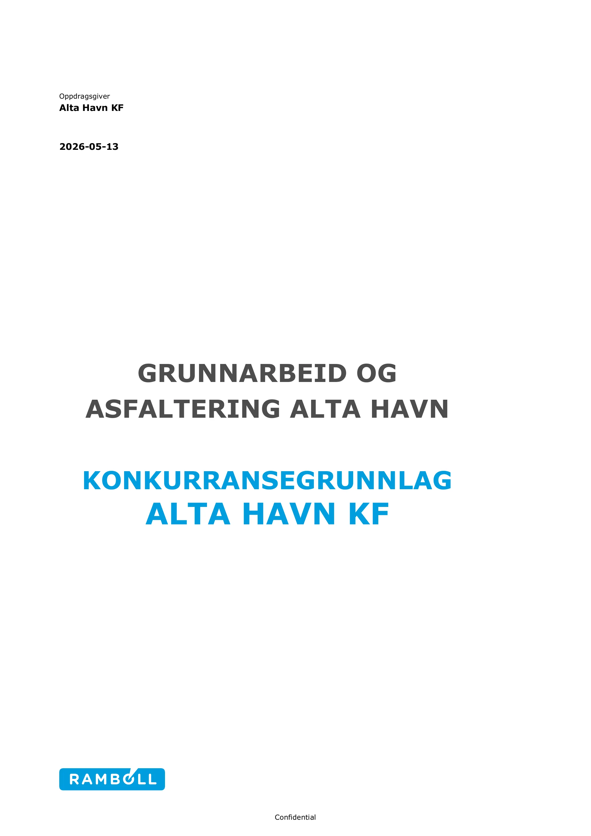 Konkurransebeskrivelse