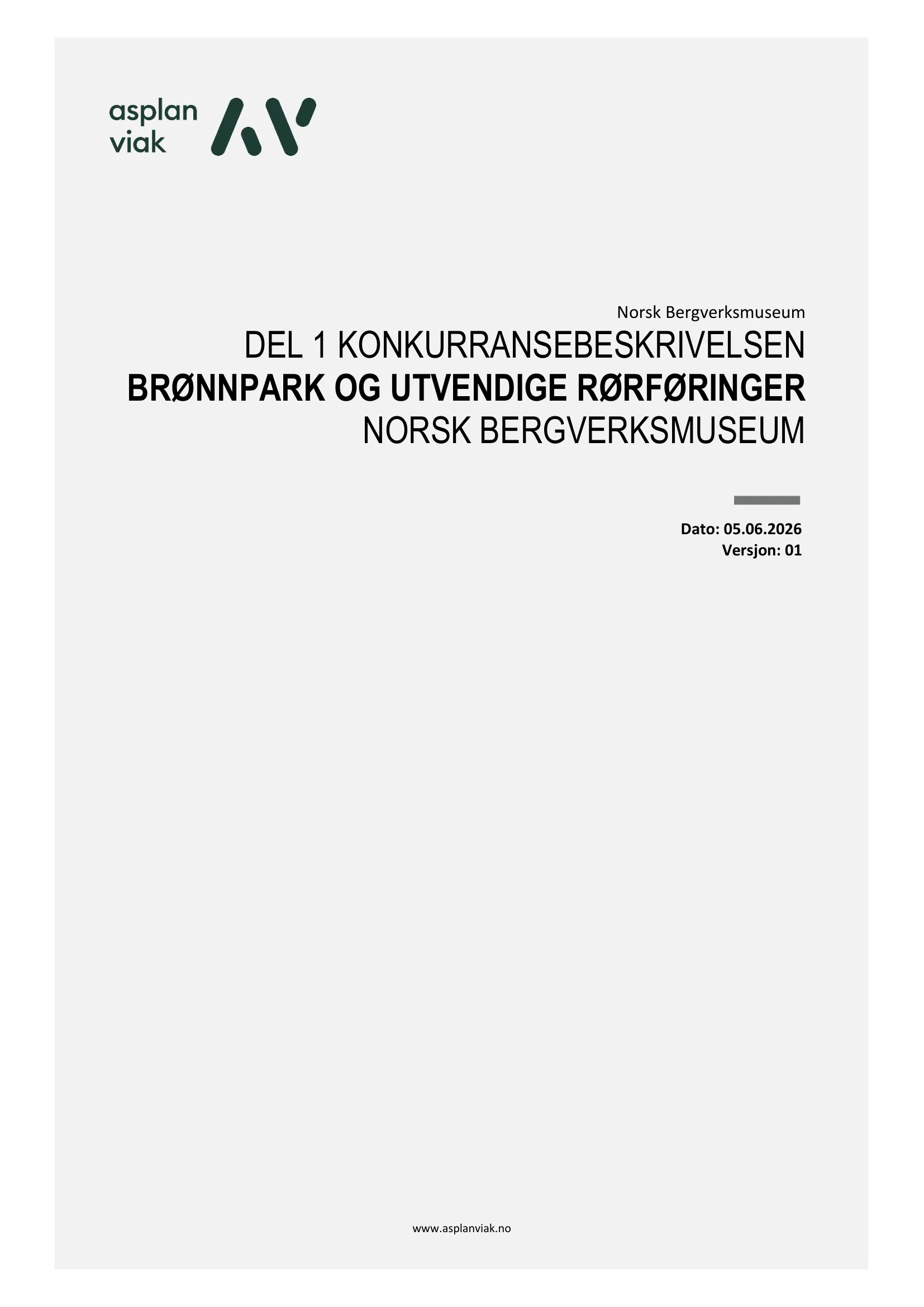Konkurransebeskrivelse