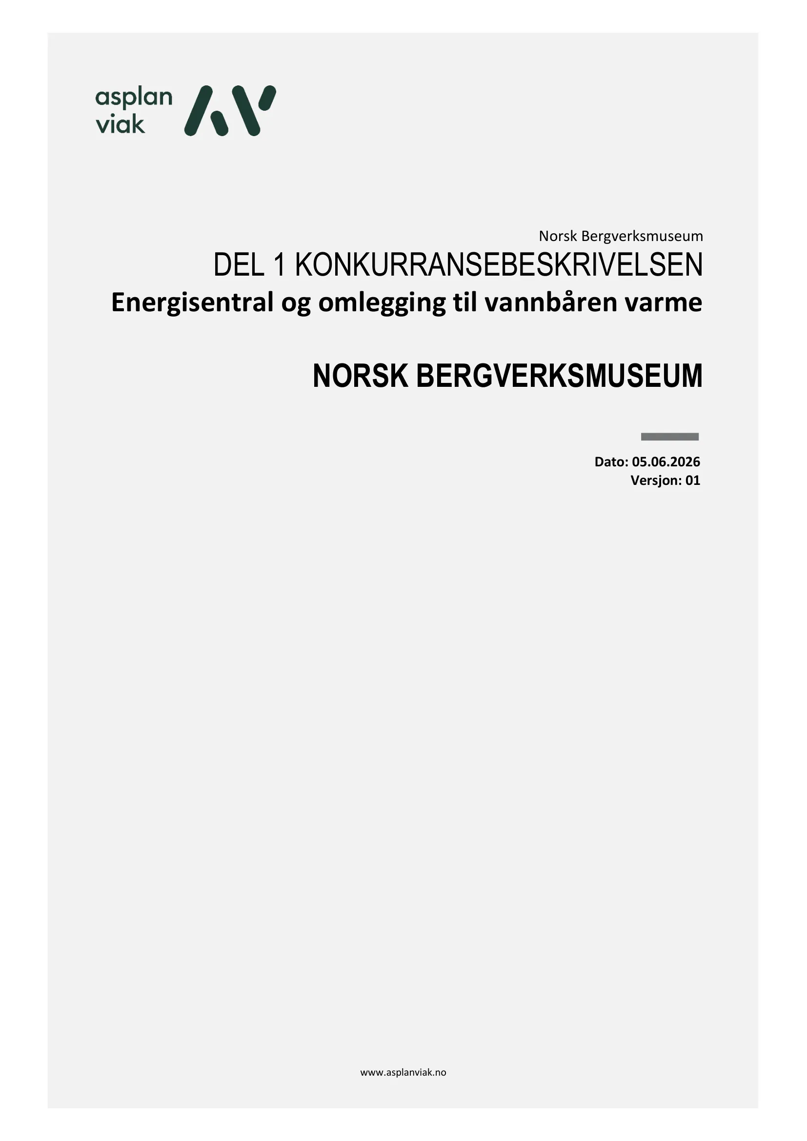 Konkurransebeskrivelse