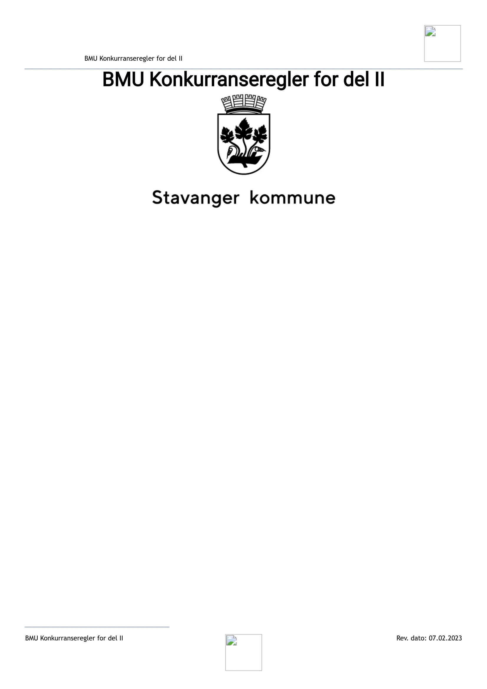 Konkurransebeskrivelse