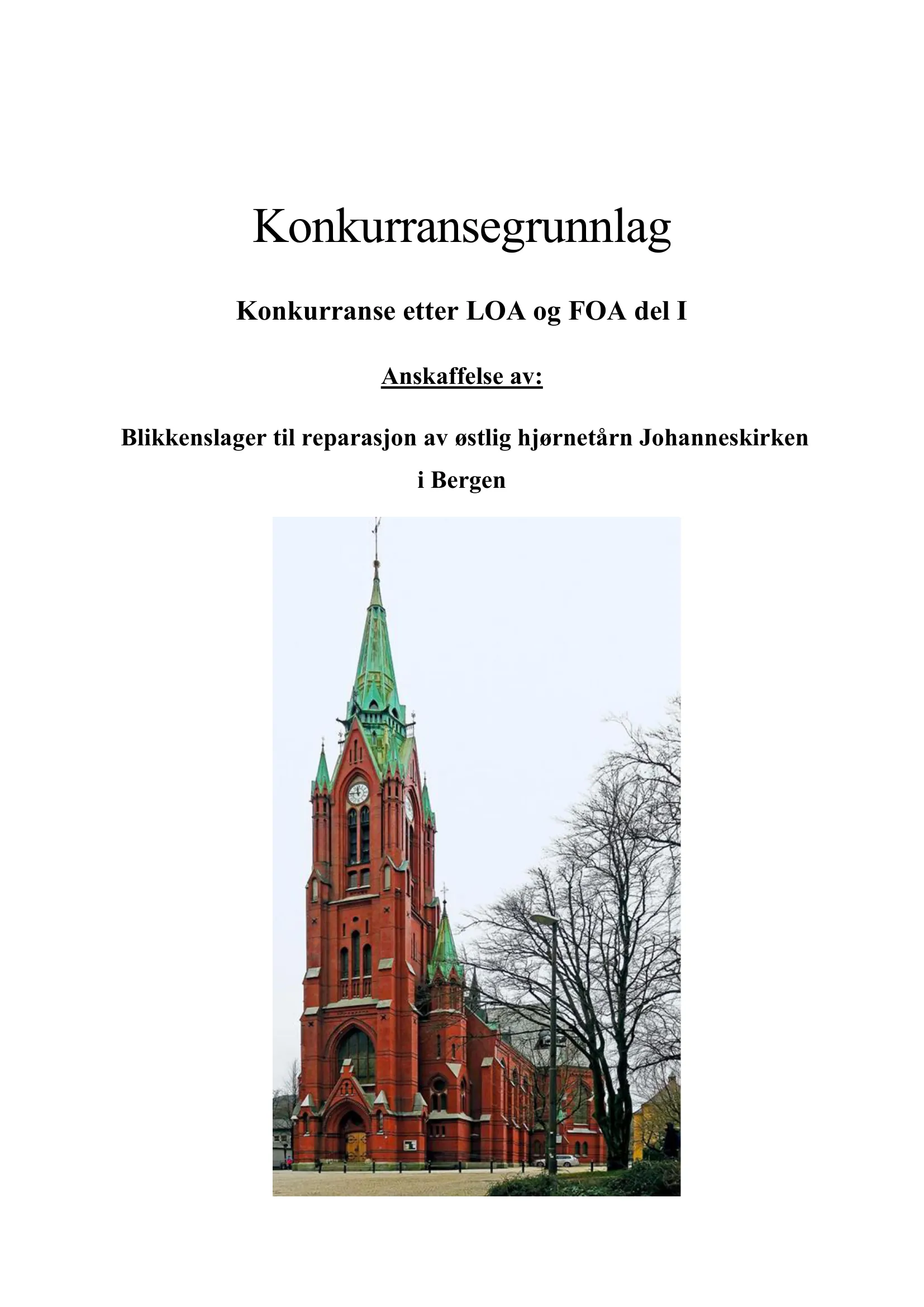 Konkurransebeskrivelse