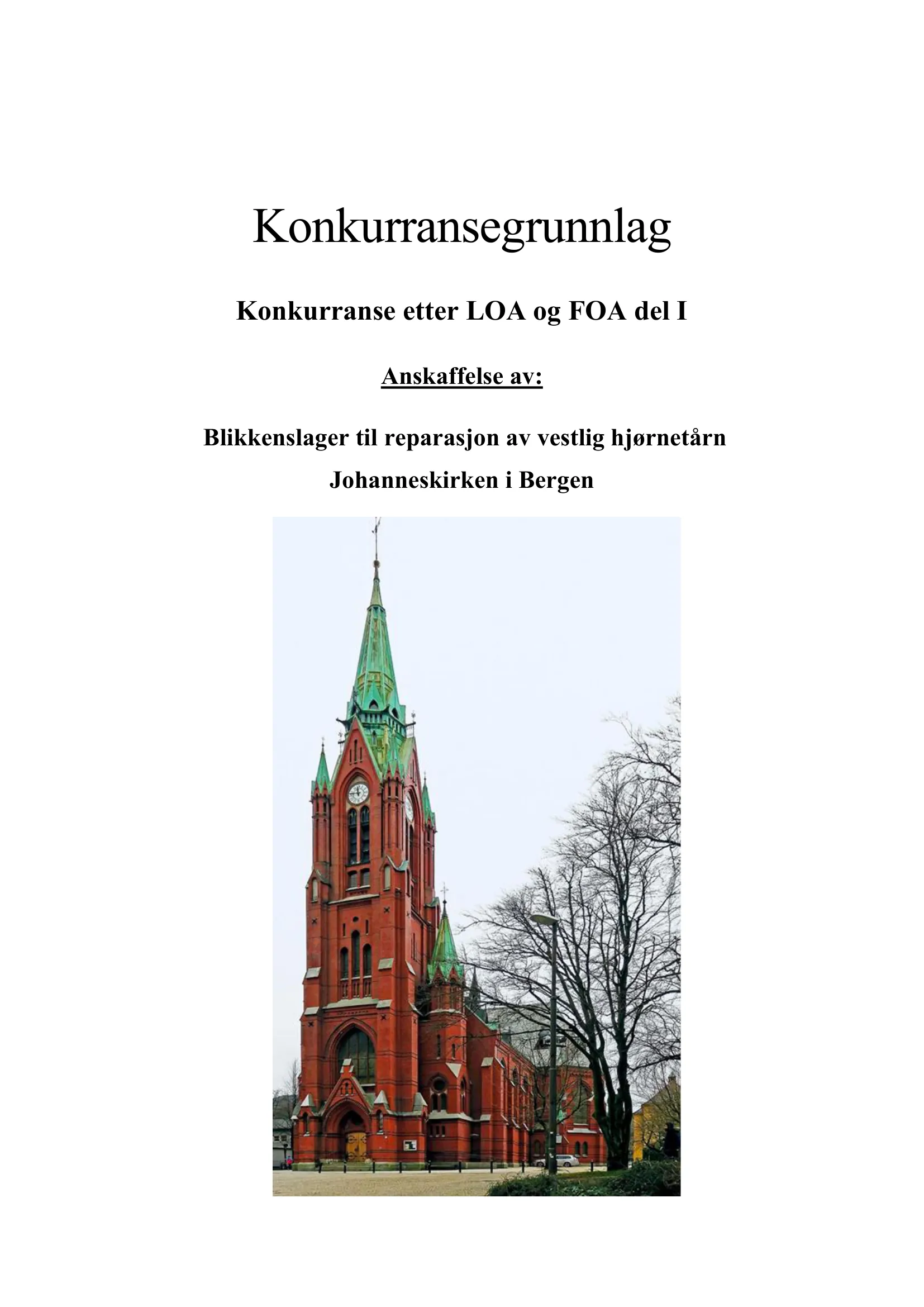 Konkurransebeskrivelse