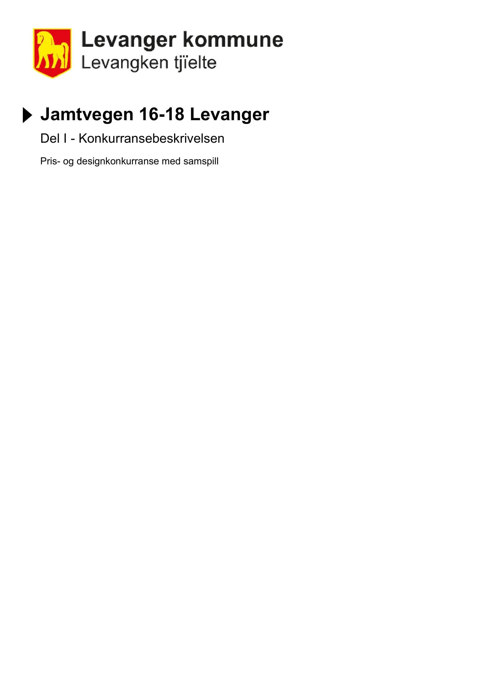 Konkurransebeskrivelse