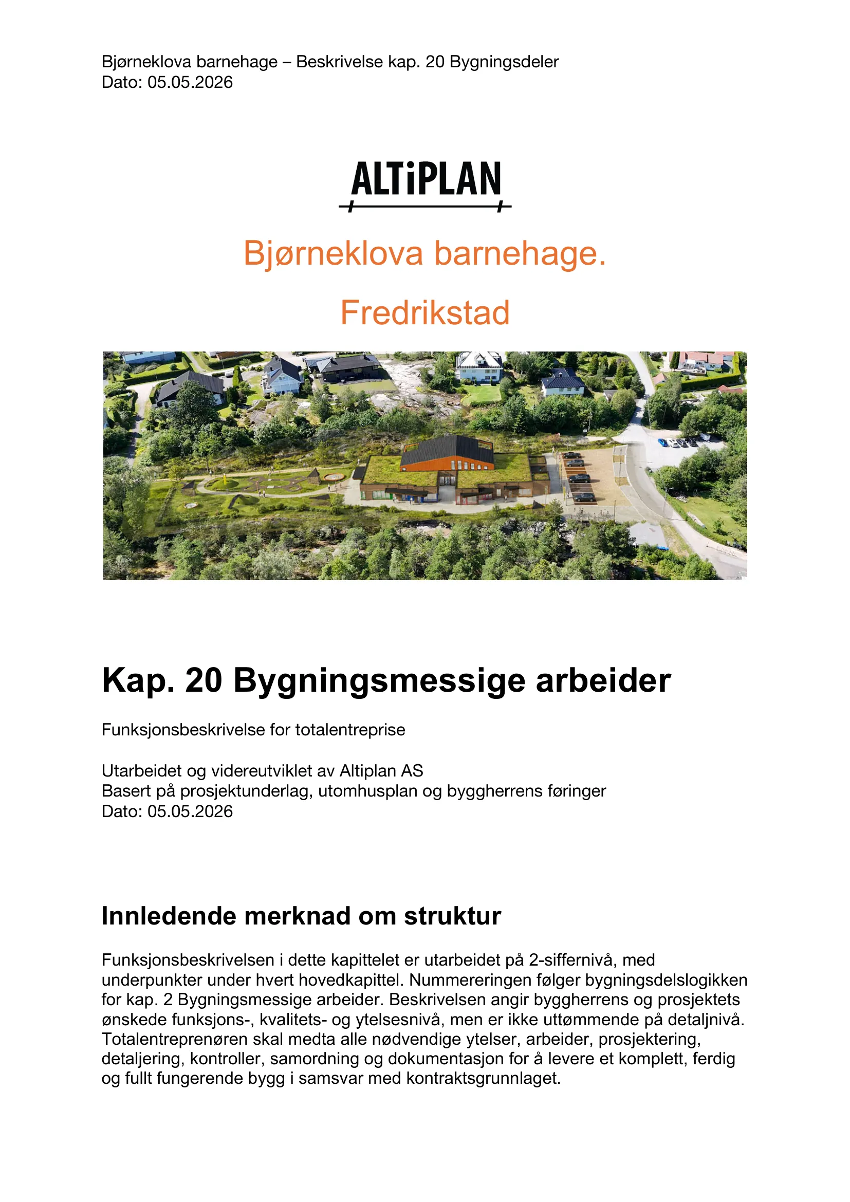 Kravspesifikasjon