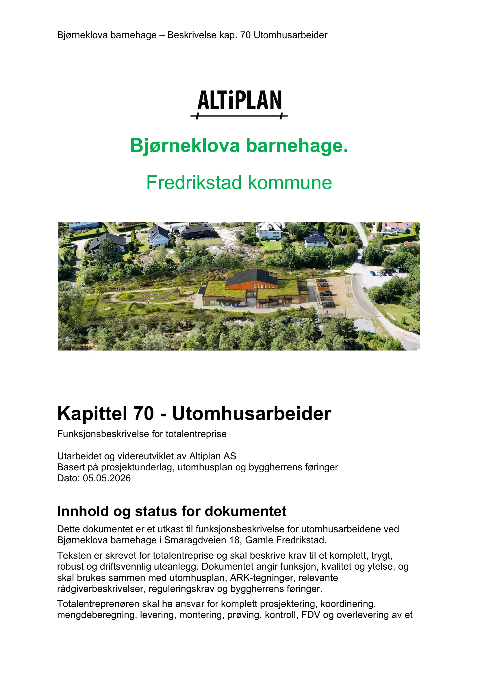 Kravspesifikasjon