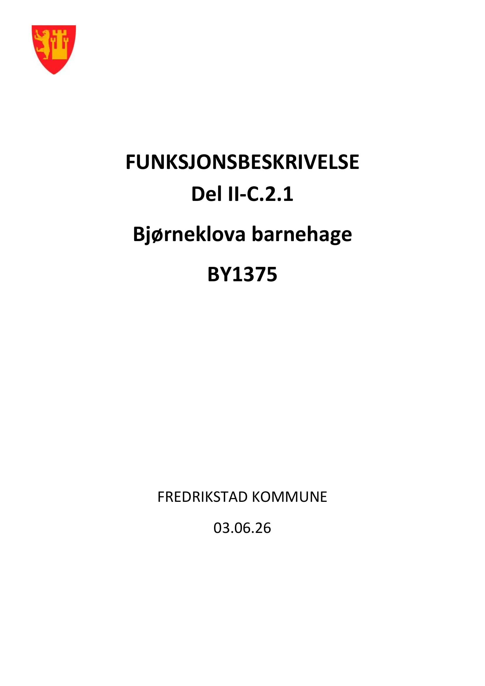 Kravspesifikasjon