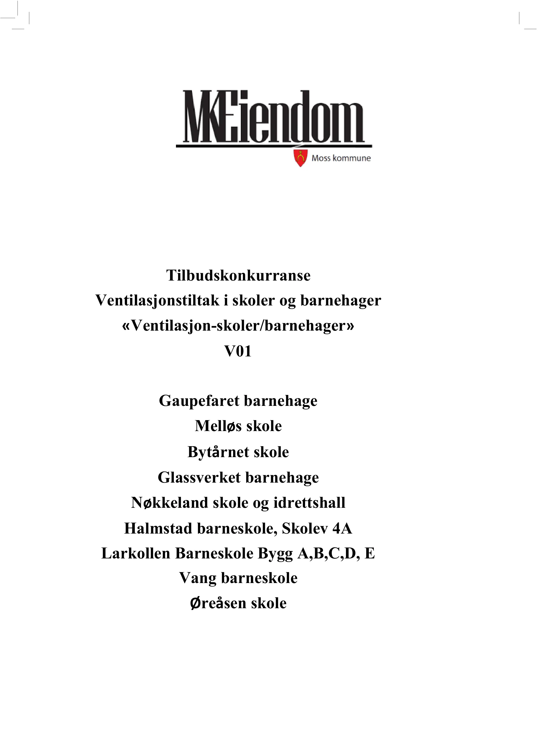 Konkurransebeskrivelse