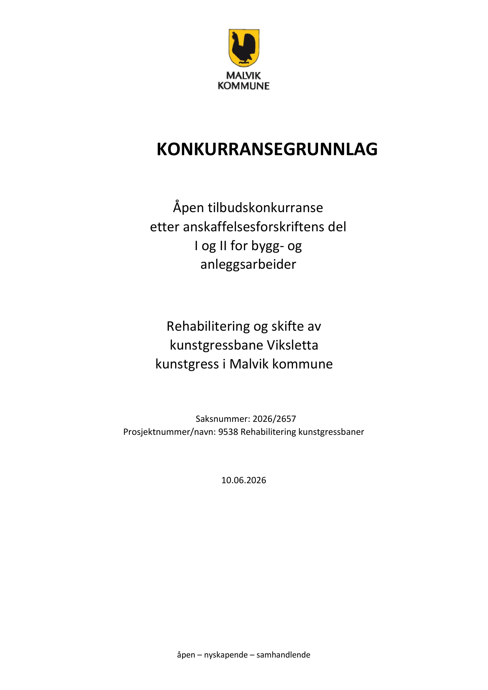 Konkurransebeskrivelse