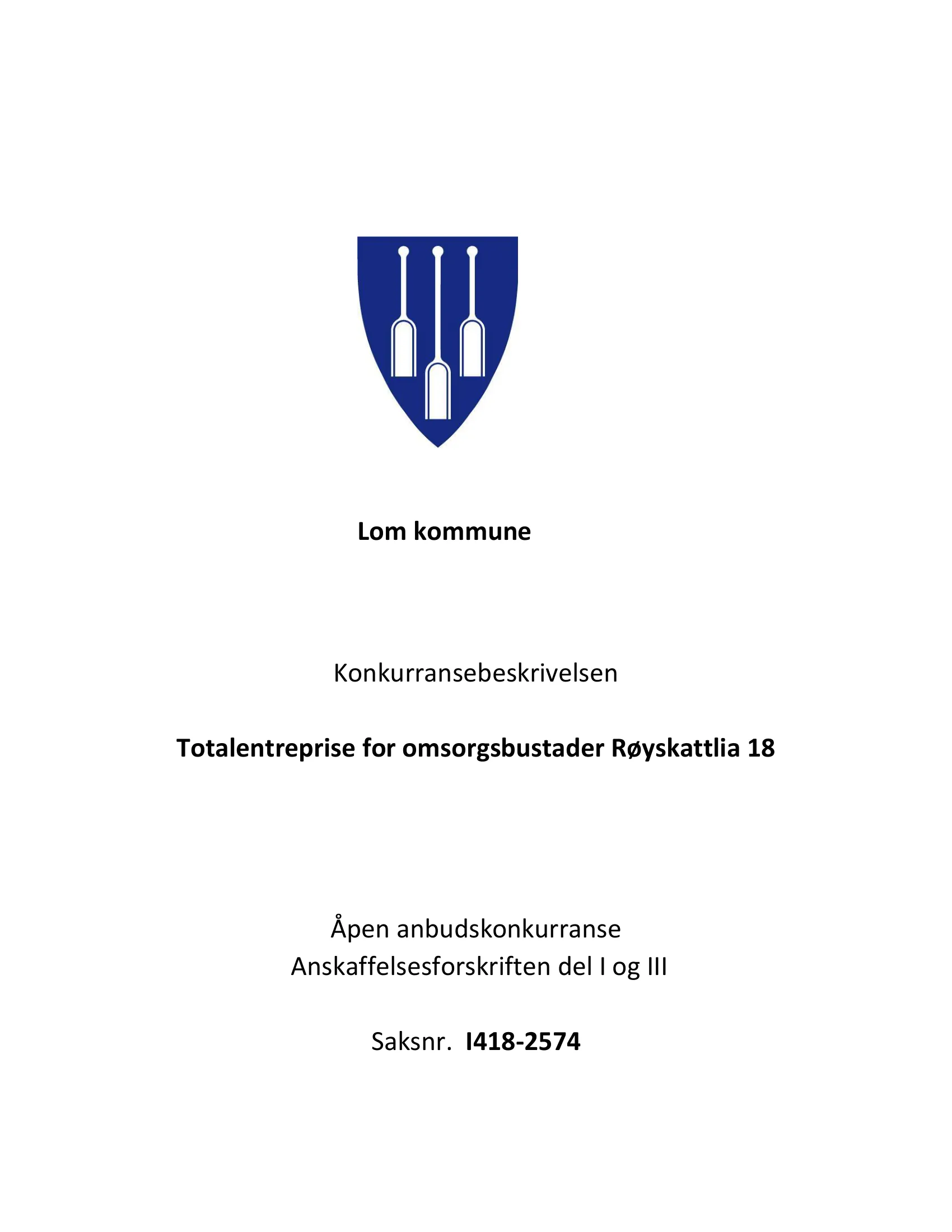 Konkurransebeskrivelse