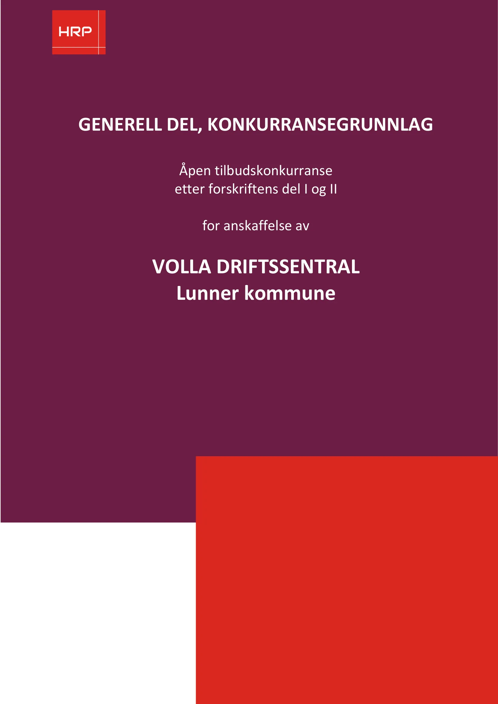 Konkurransebeskrivelse
