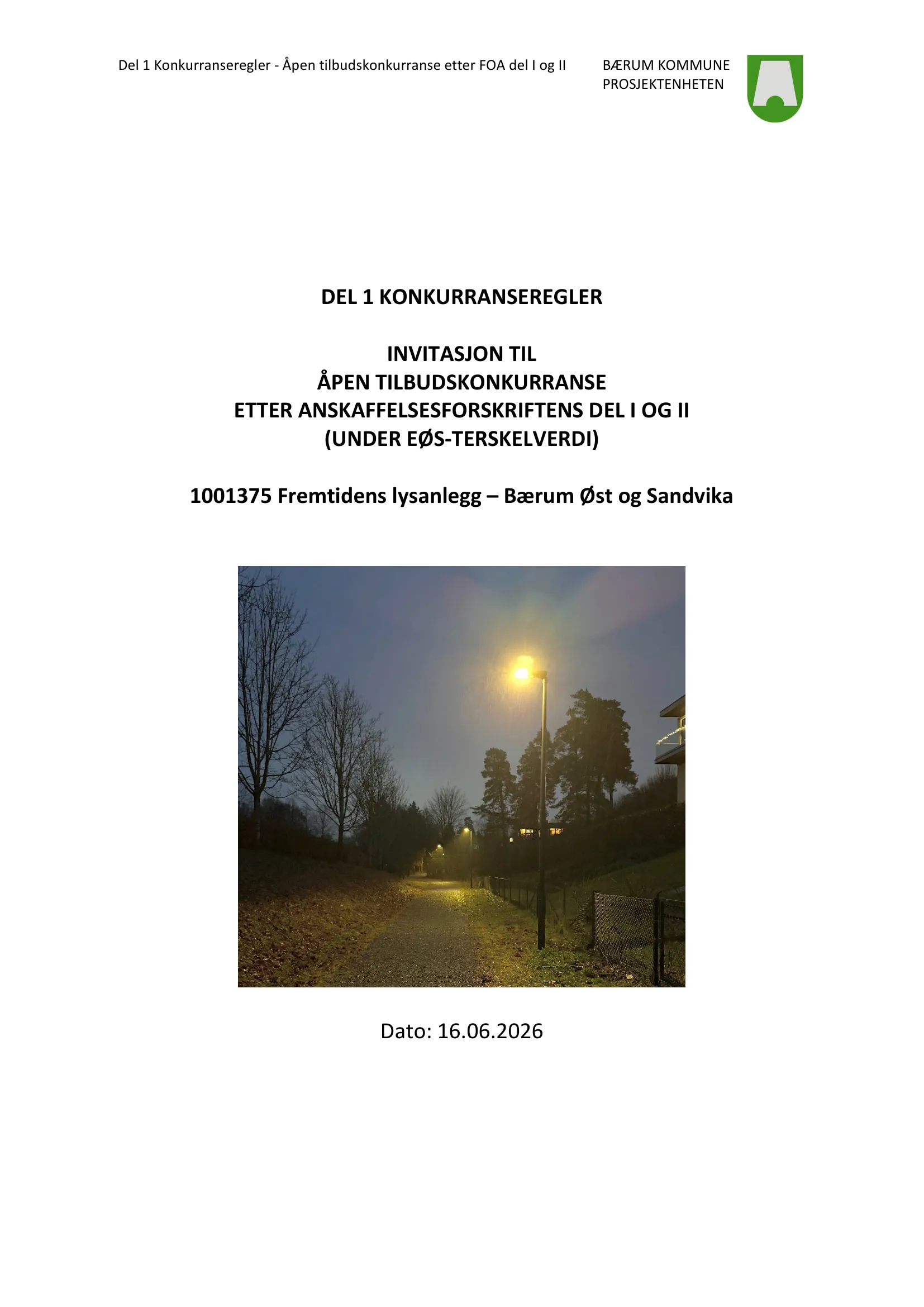 Konkurransebeskrivelse