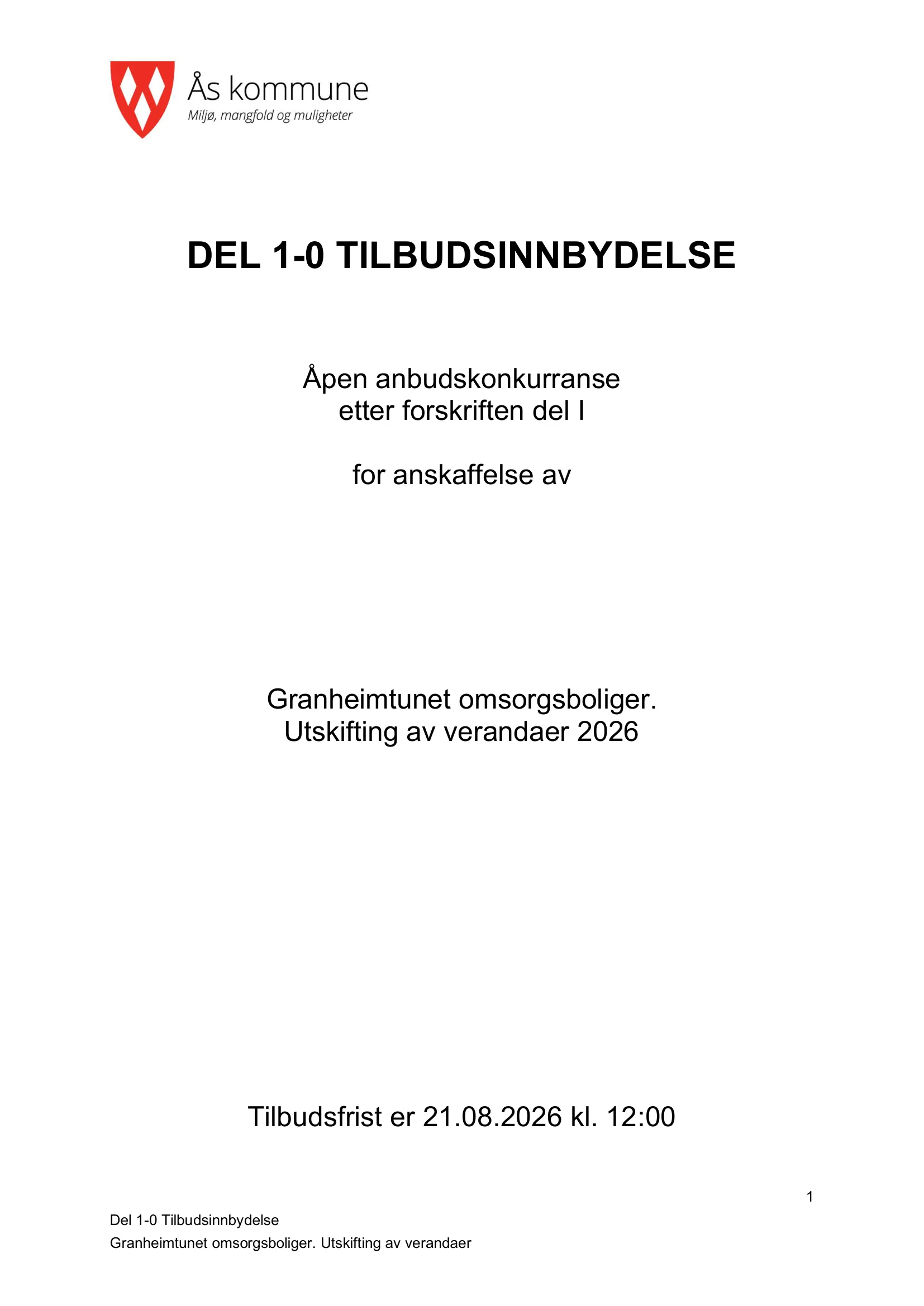 Konkurransebeskrivelse