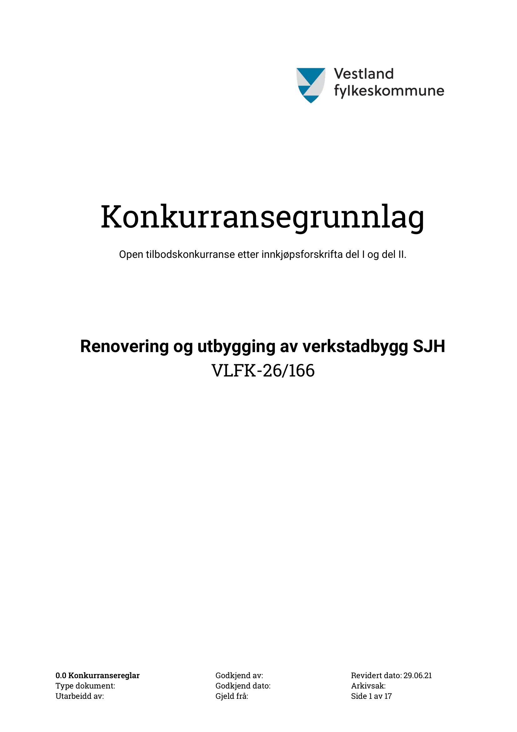 Konkurransebeskrivelse