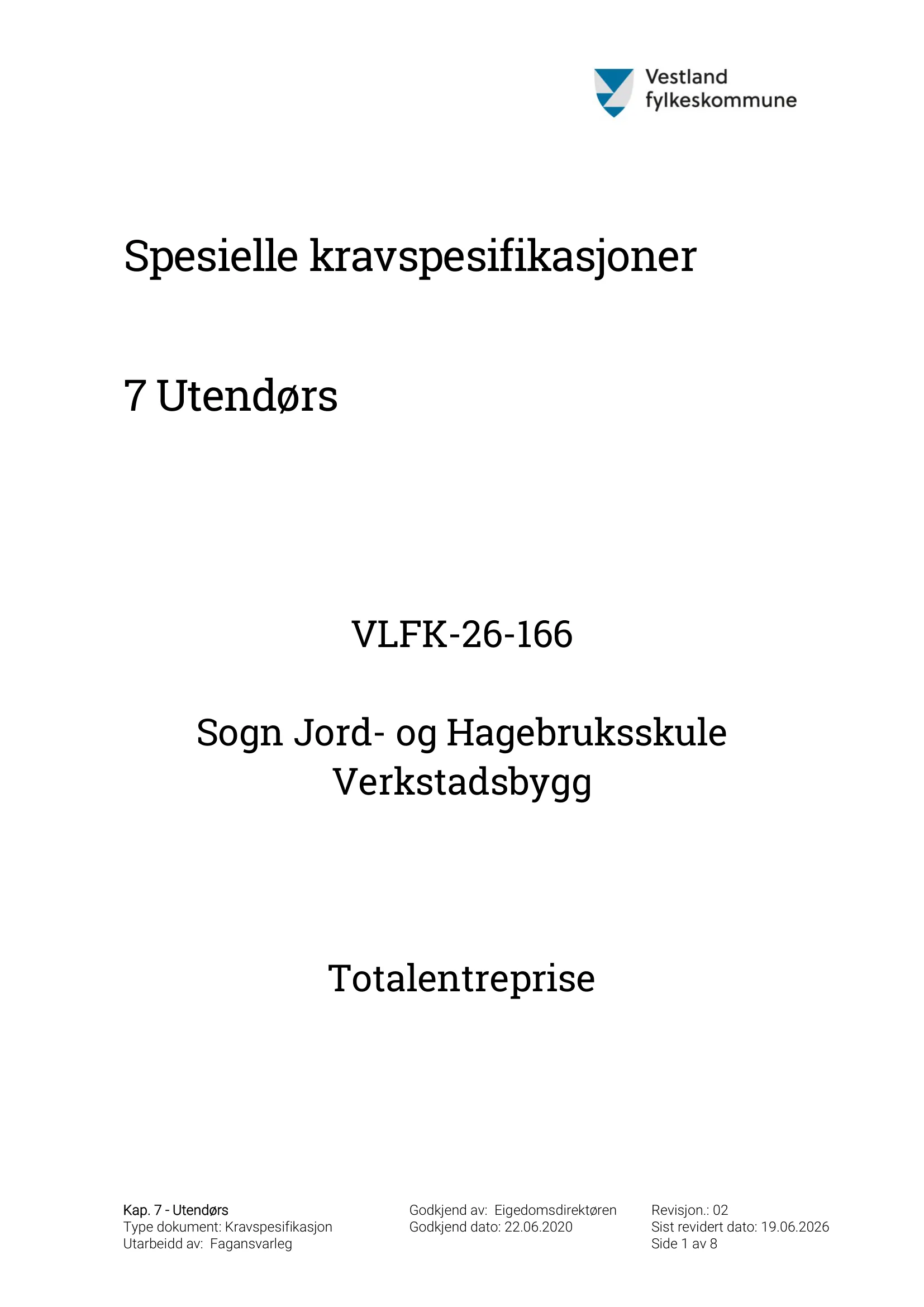 Kravspesifikasjon
