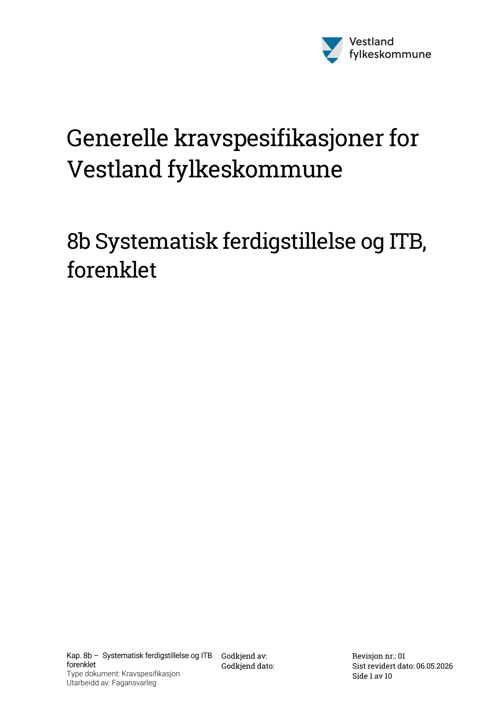 Kravspesifikasjon