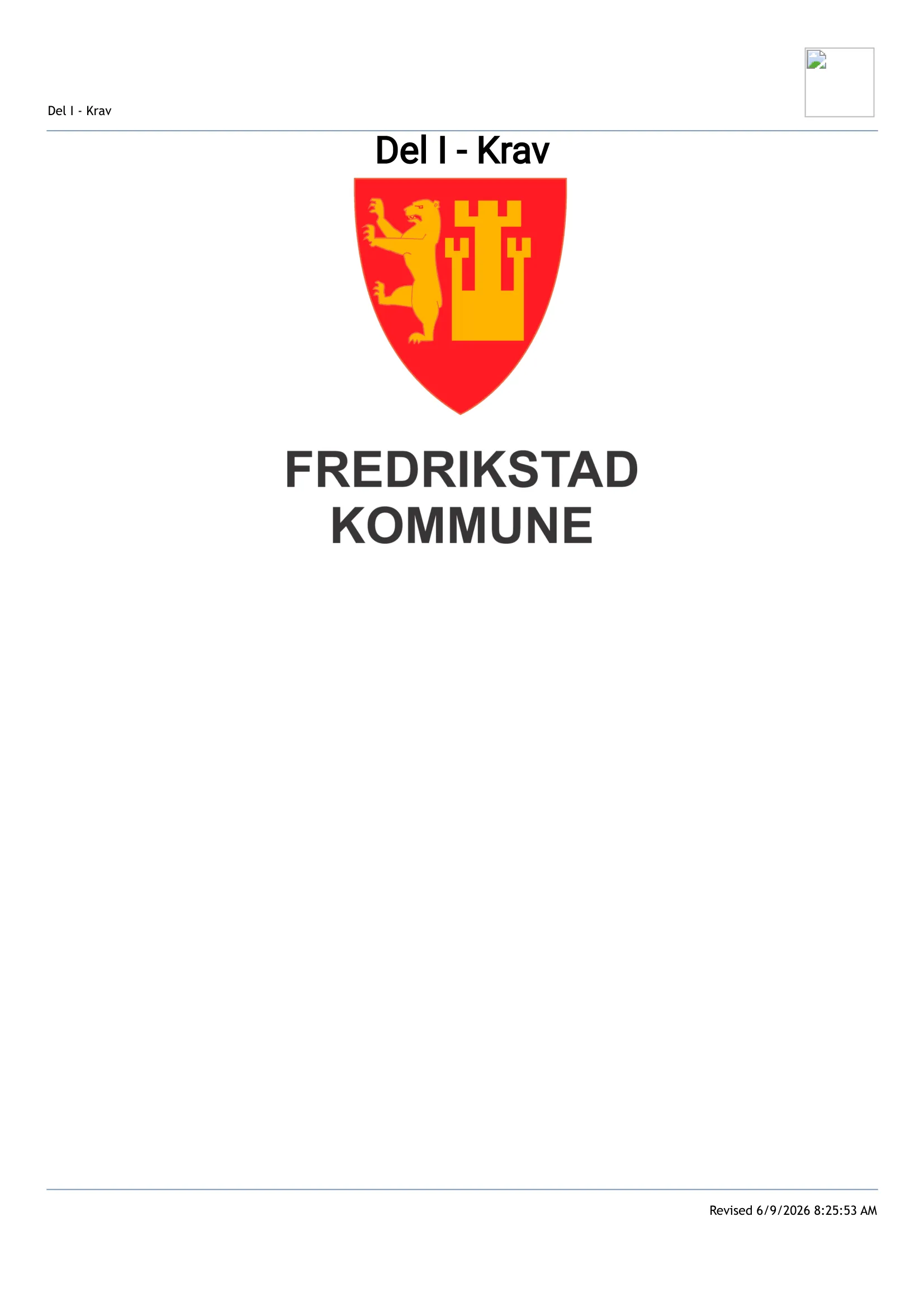 Konkurransebeskrivelse