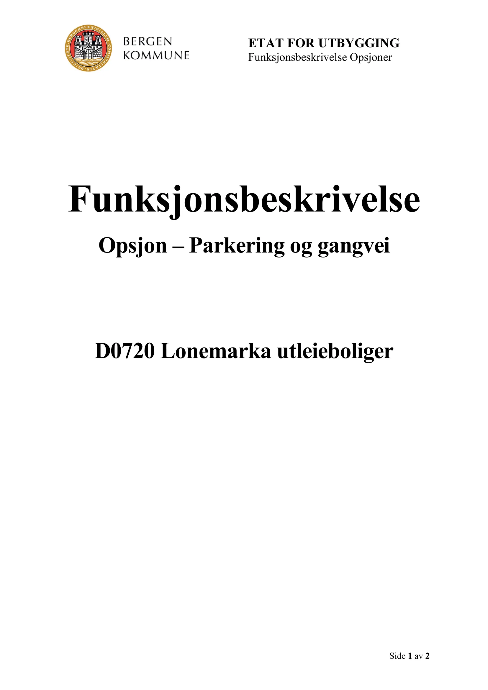 Kravspesifikasjon