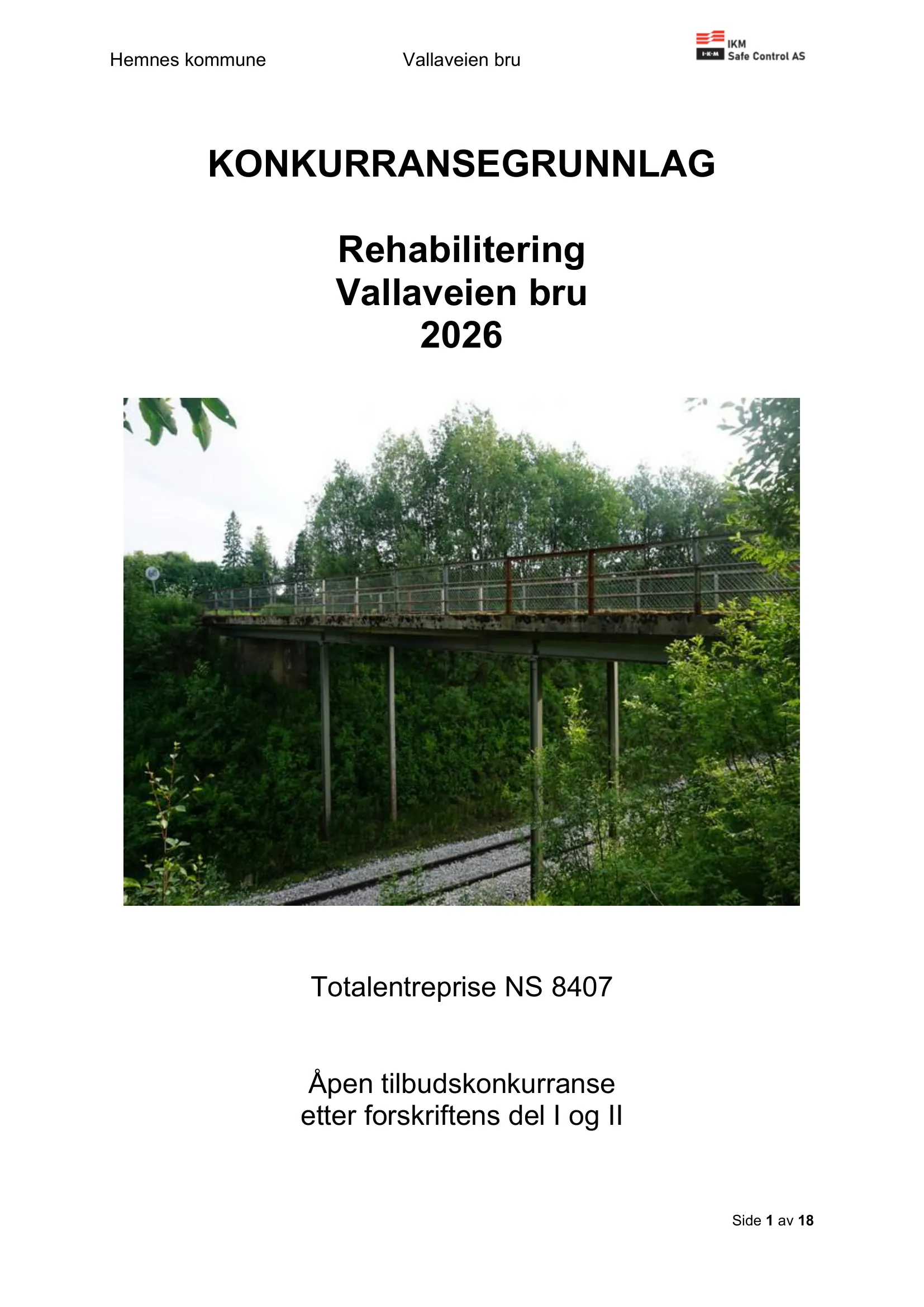Konkurransebeskrivelse