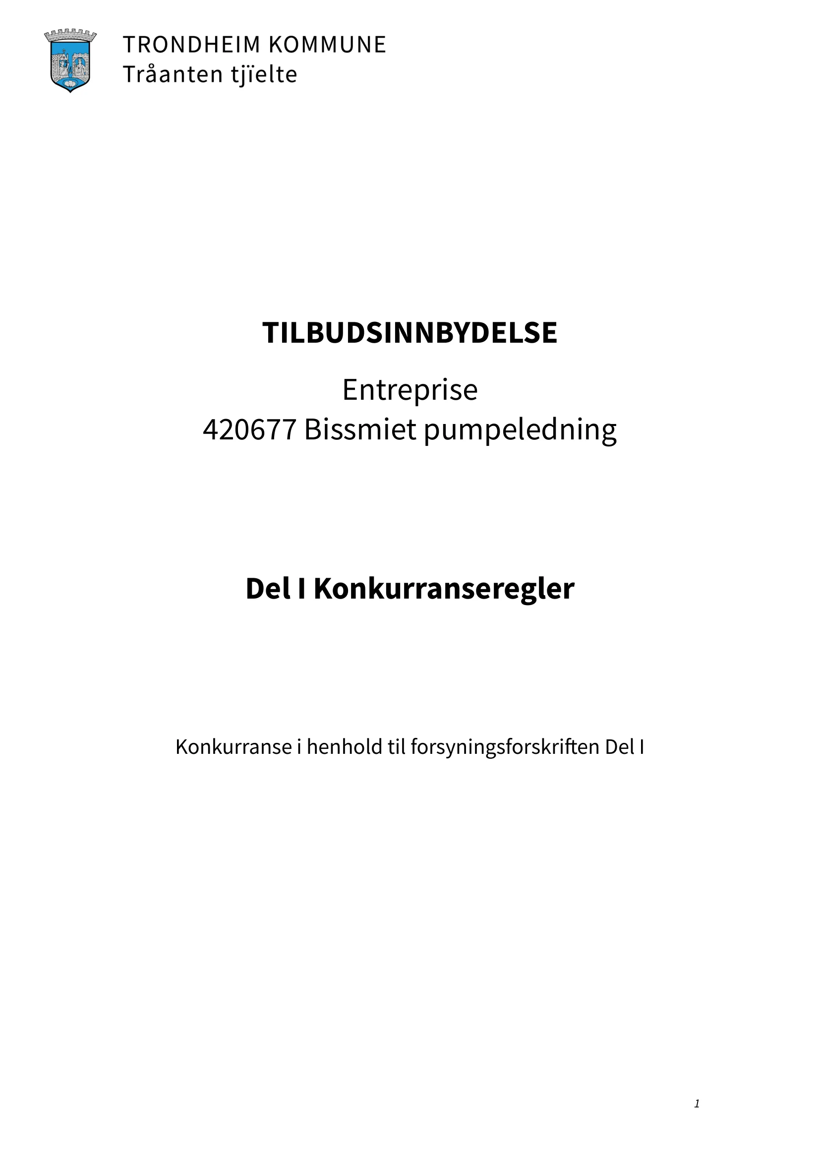 Konkurransebeskrivelse