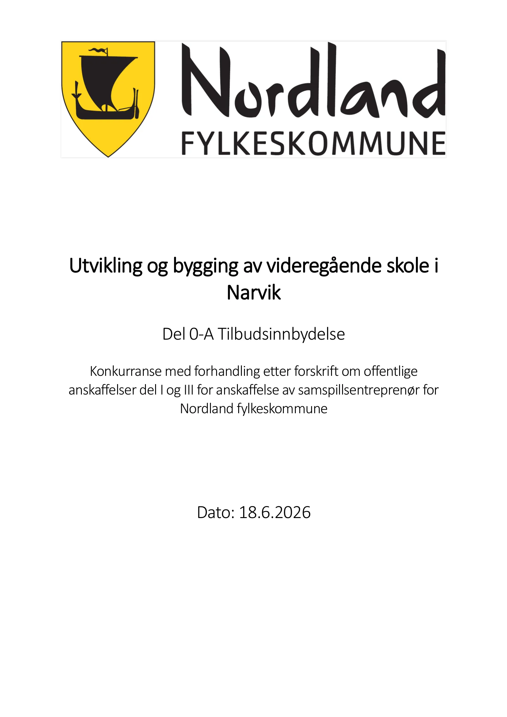 Konkurransebeskrivelse