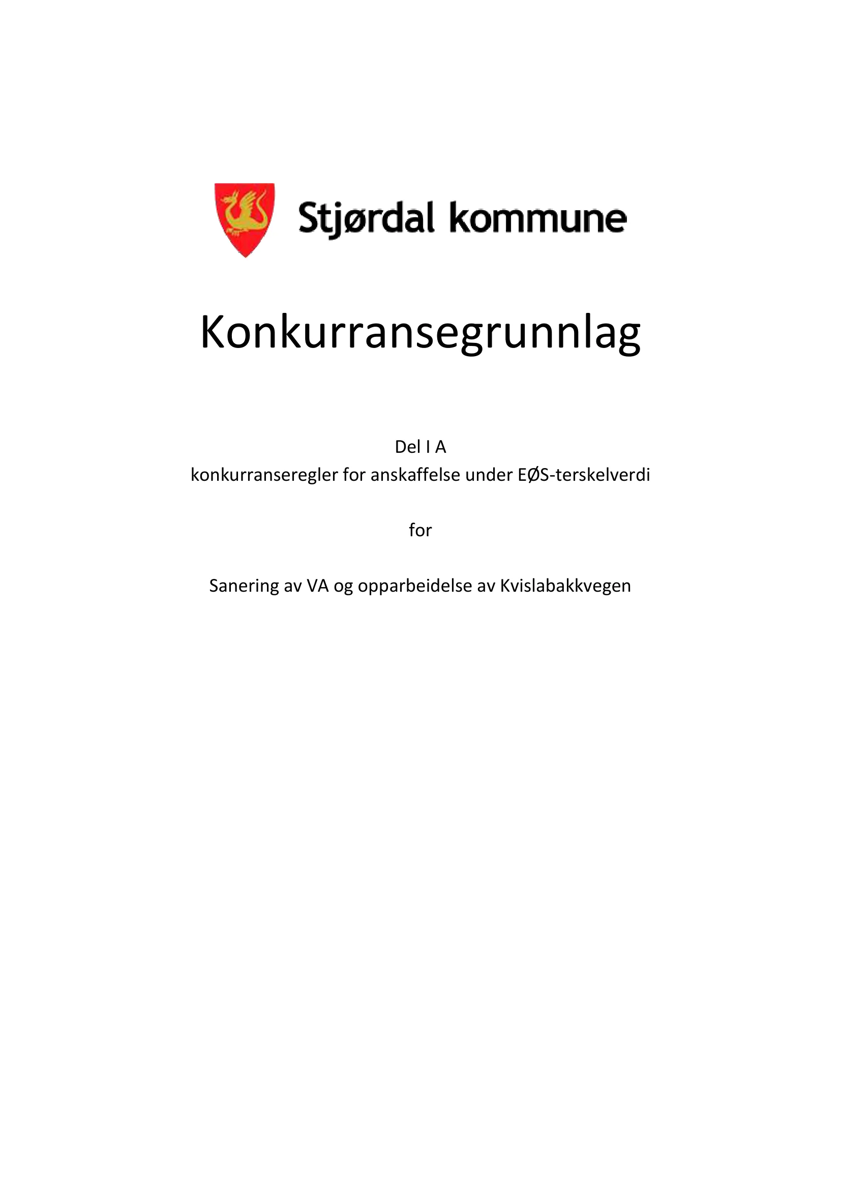Konkurransebeskrivelse