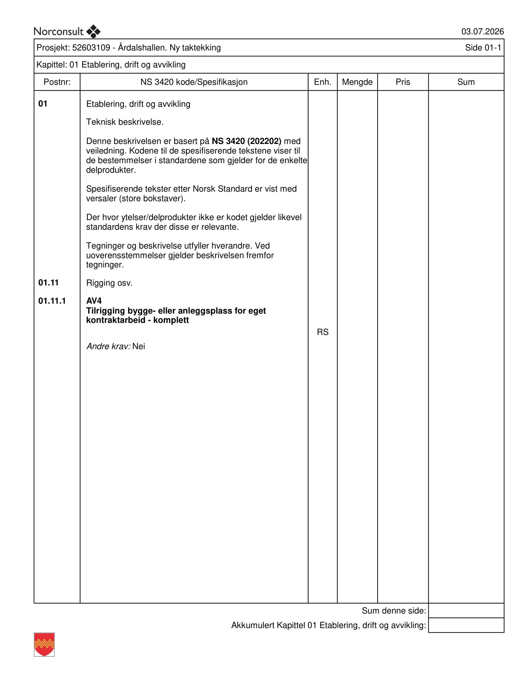 Mengdebeskrivelse