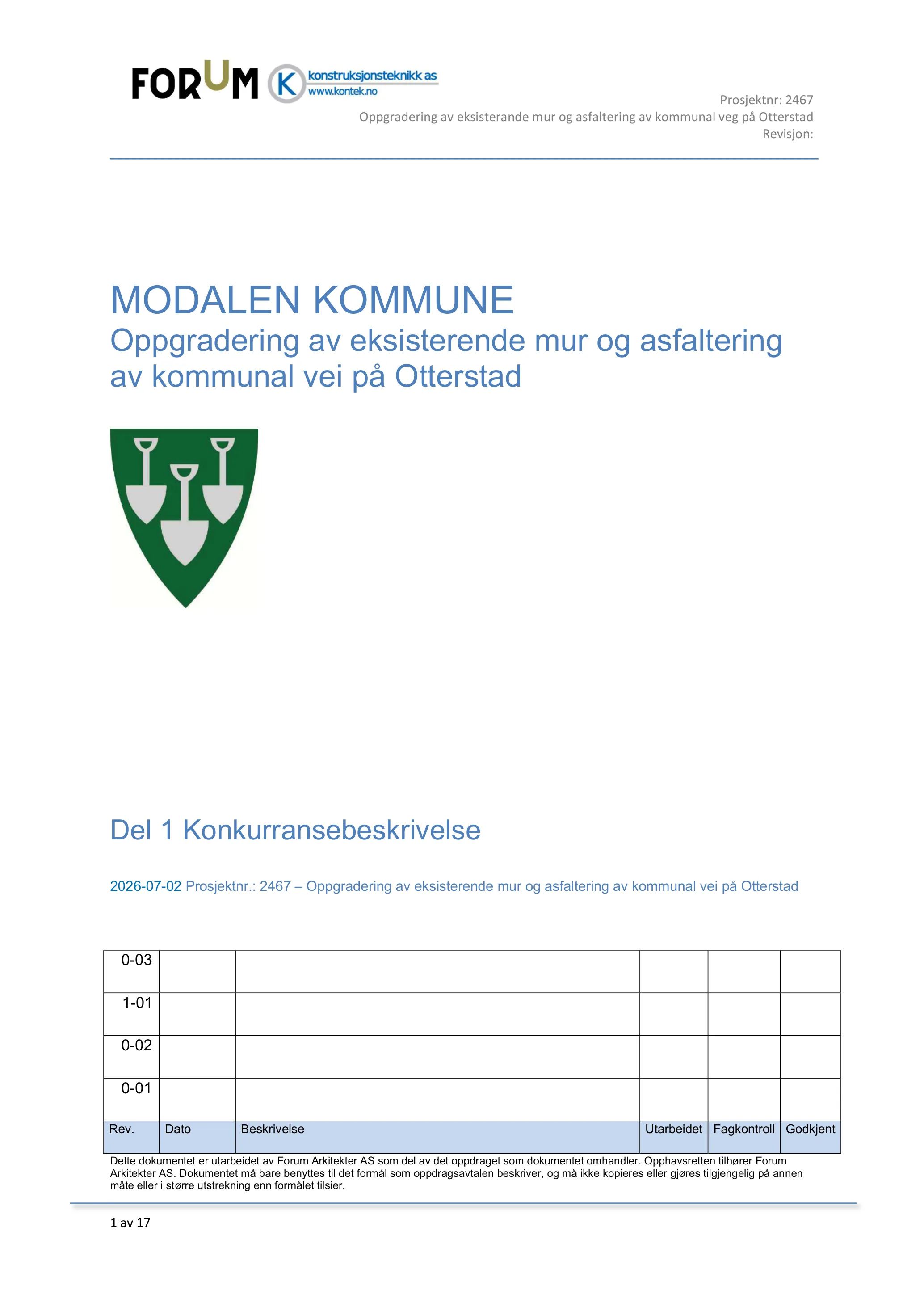 Konkurransebeskrivelse