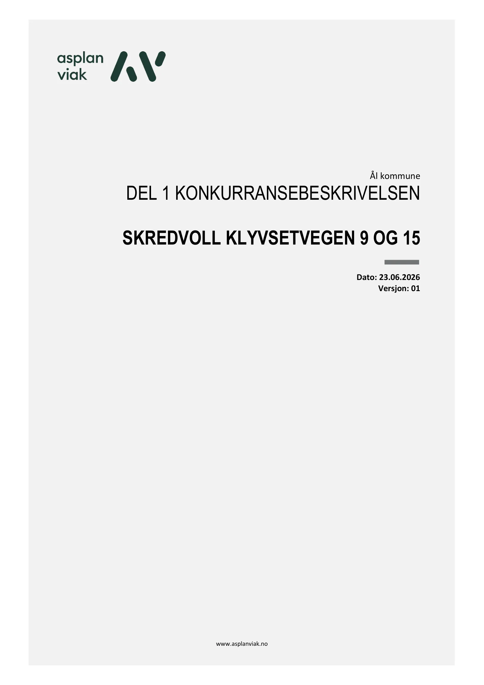 Konkurransebeskrivelse