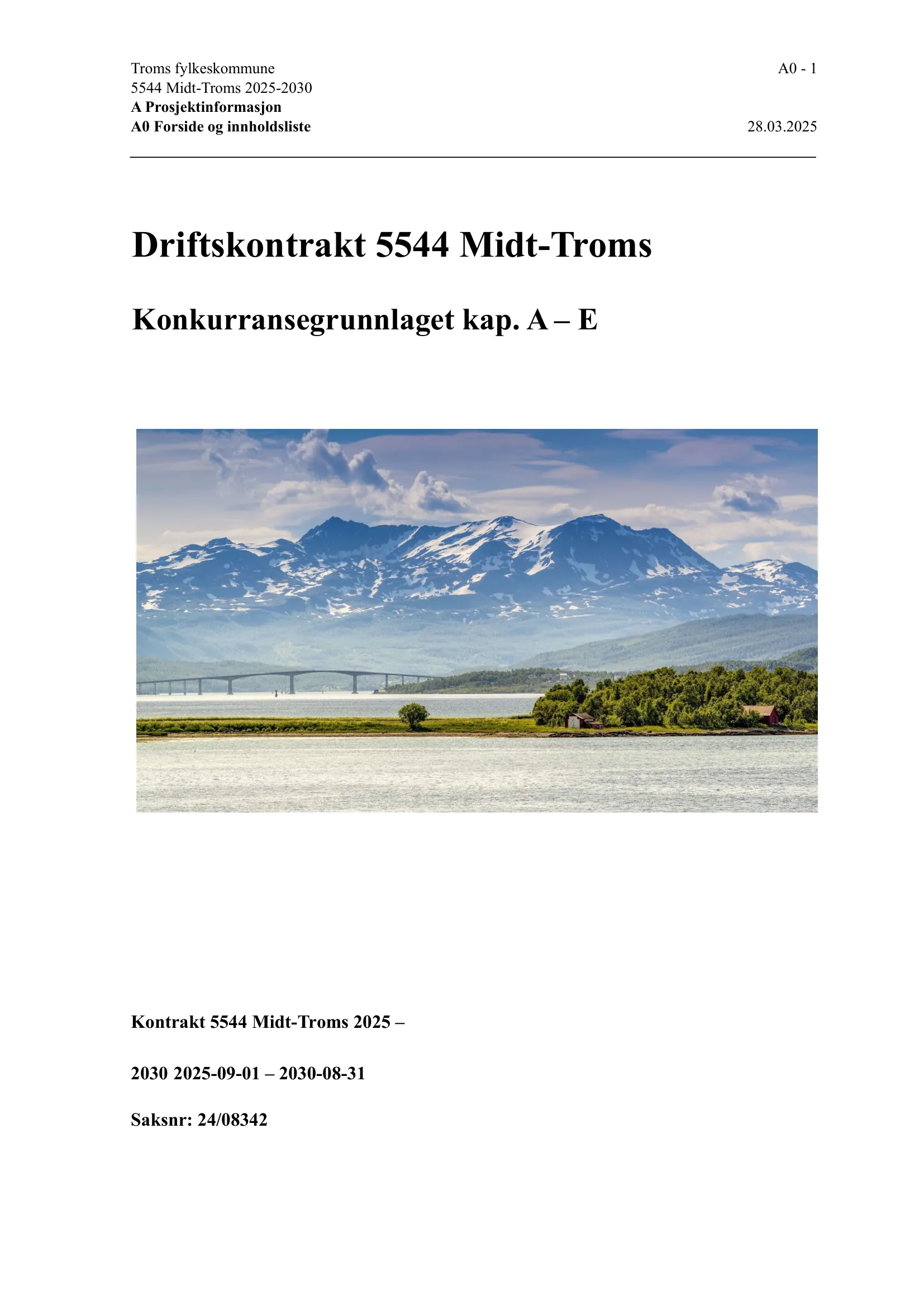 Konkurransebeskrivelse