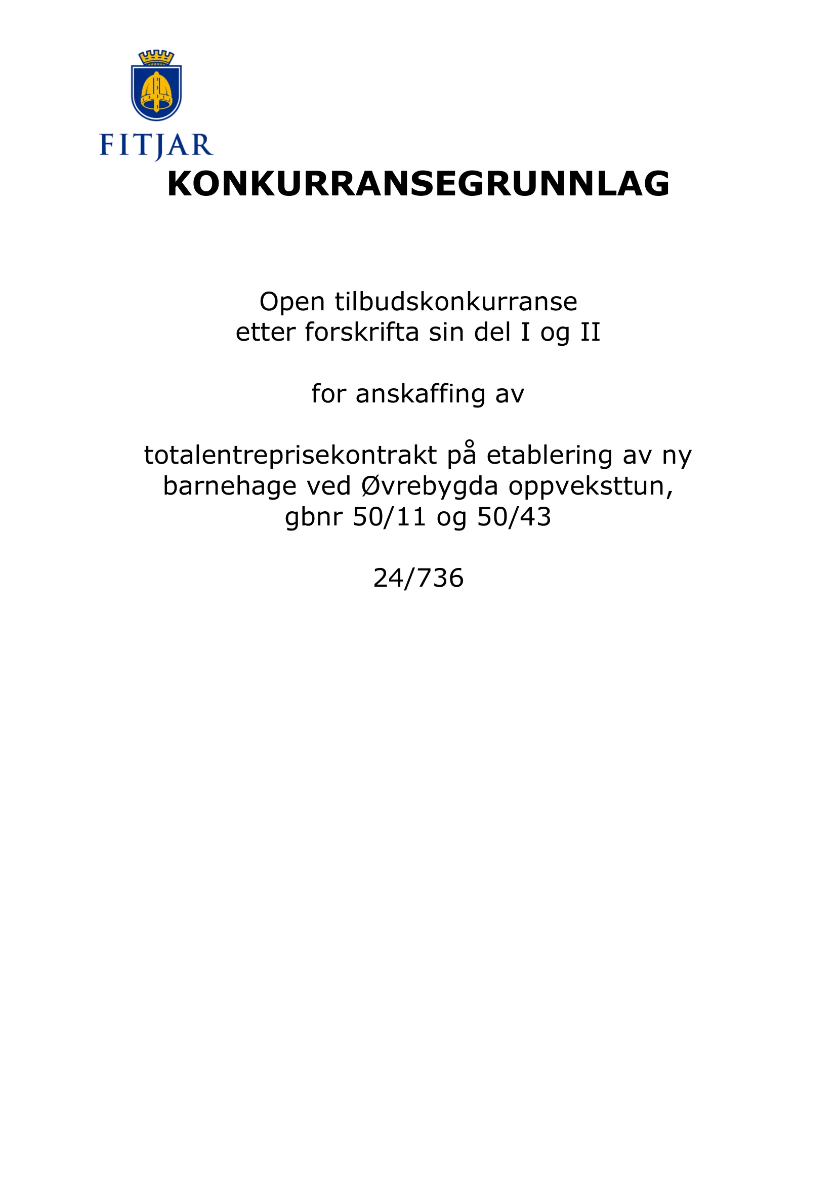 Konkurransebeskrivelse