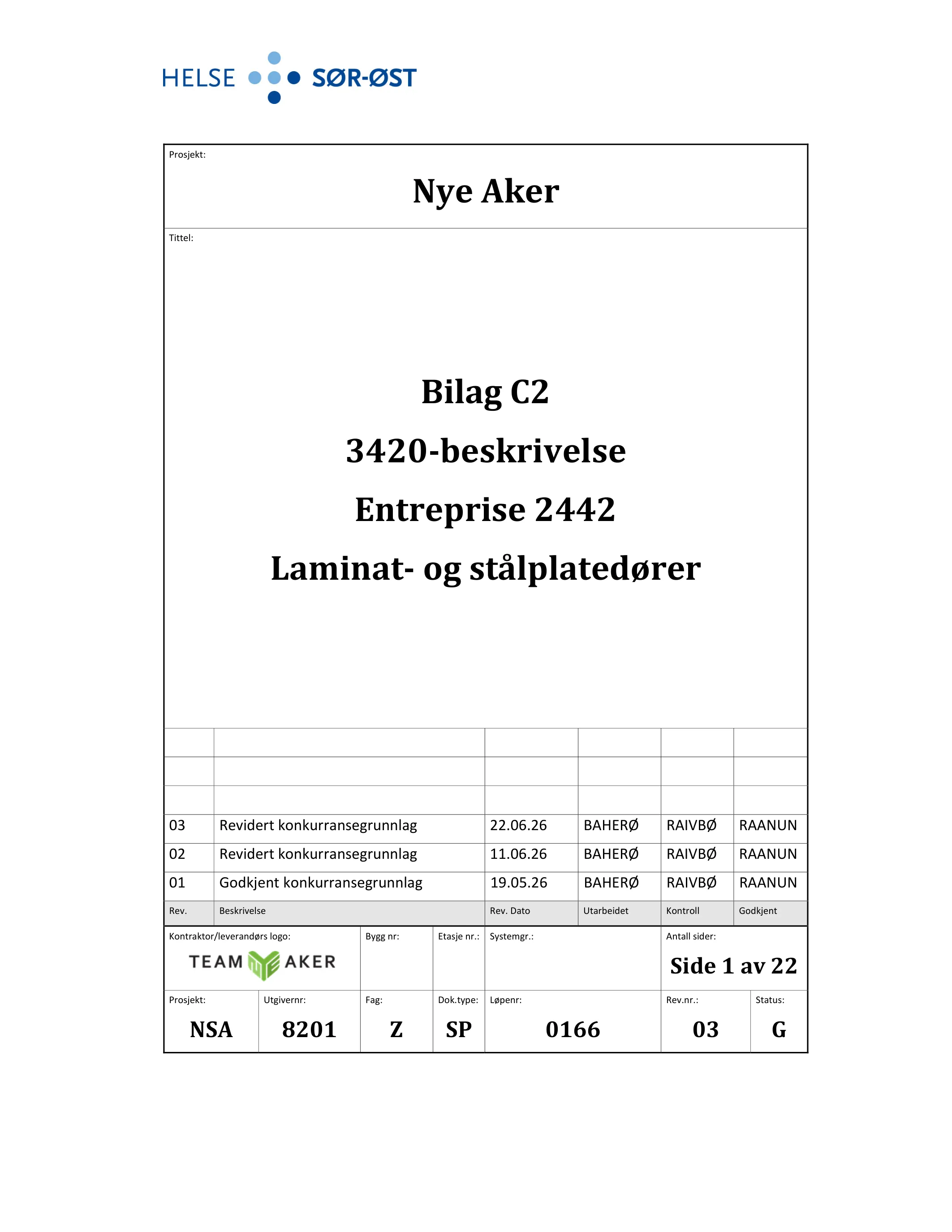 Kravspesifikasjon