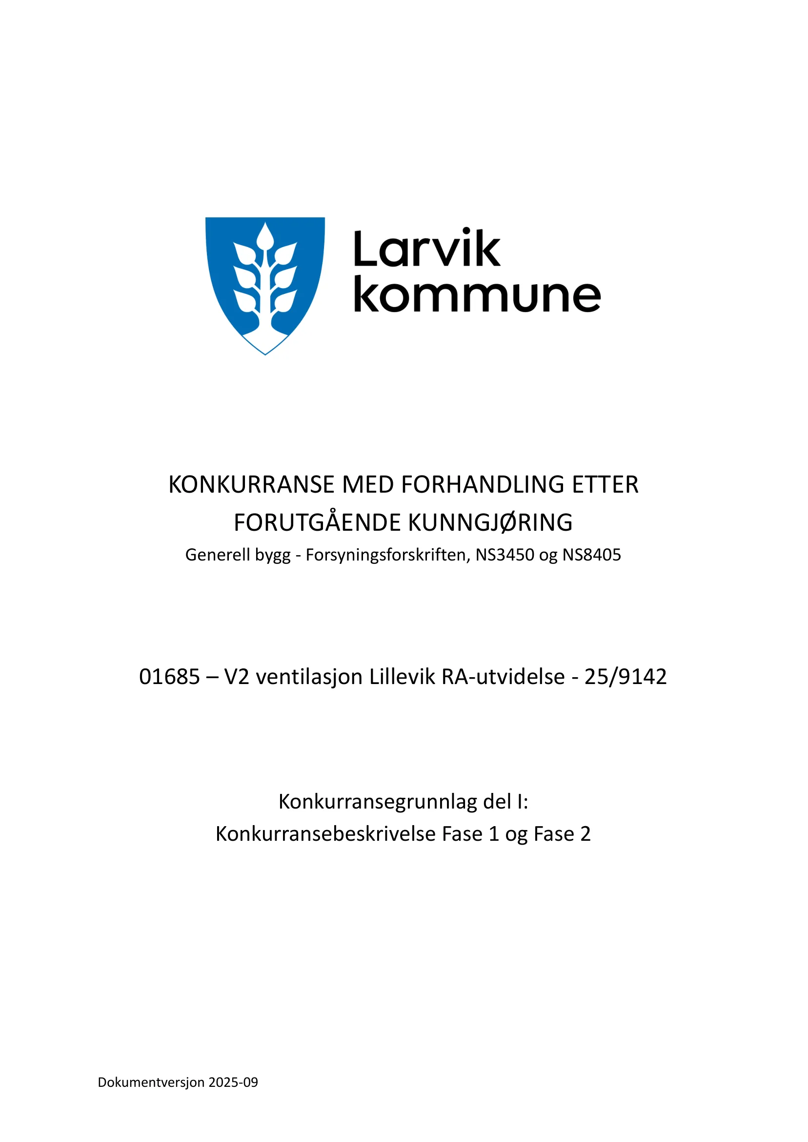 Konkurransebeskrivelse