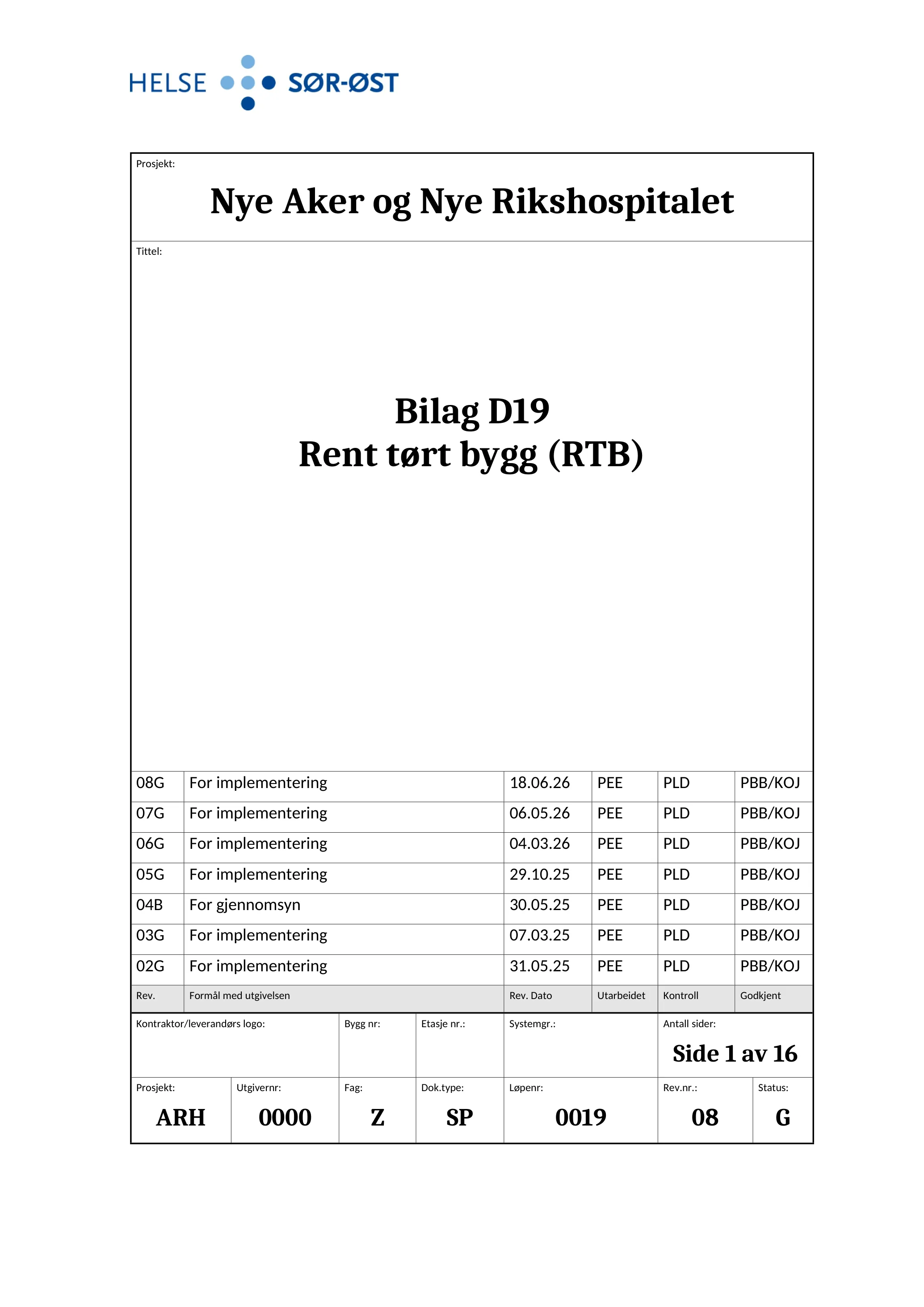 Kravspesifikasjon