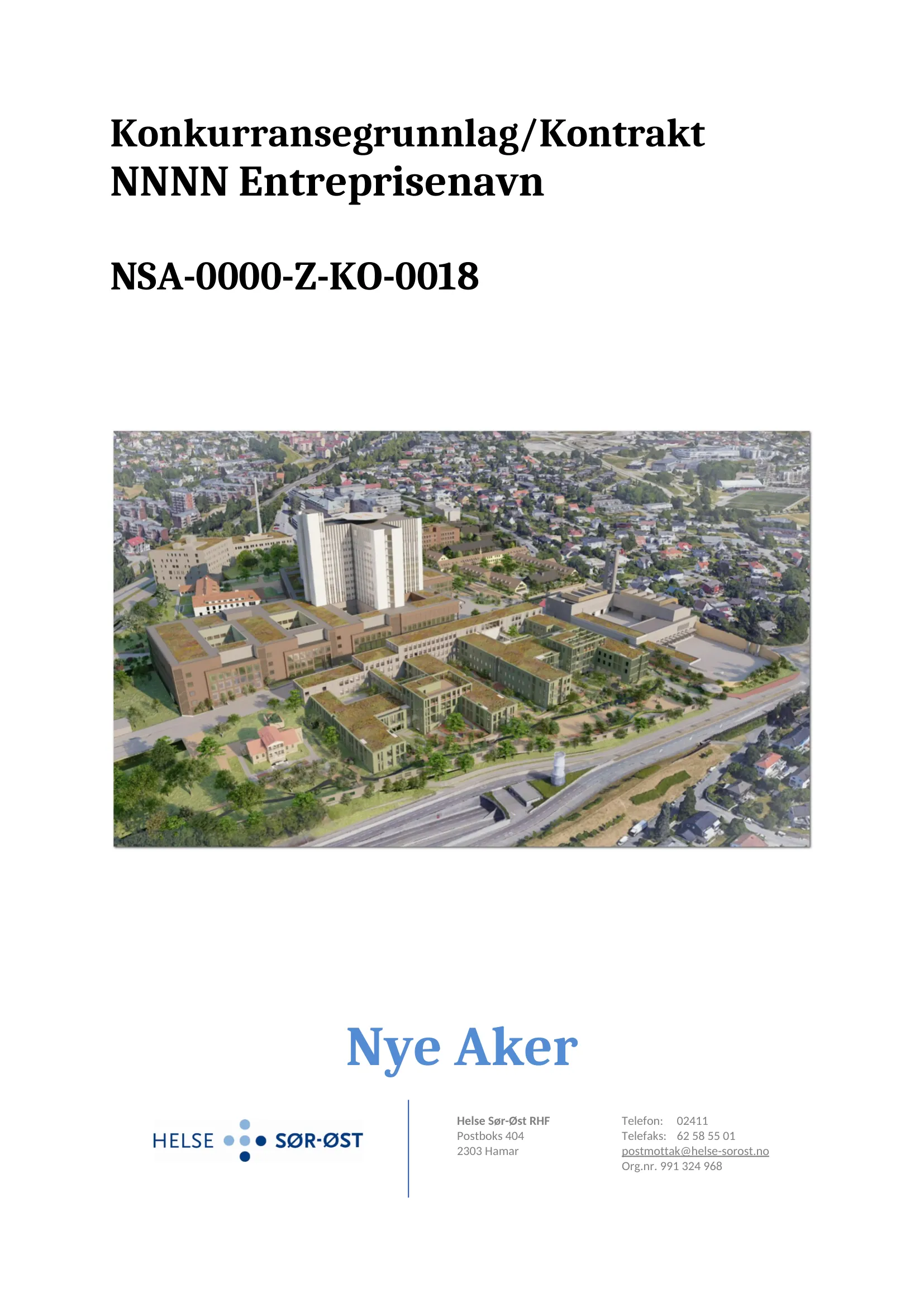 Konkurransebeskrivelse