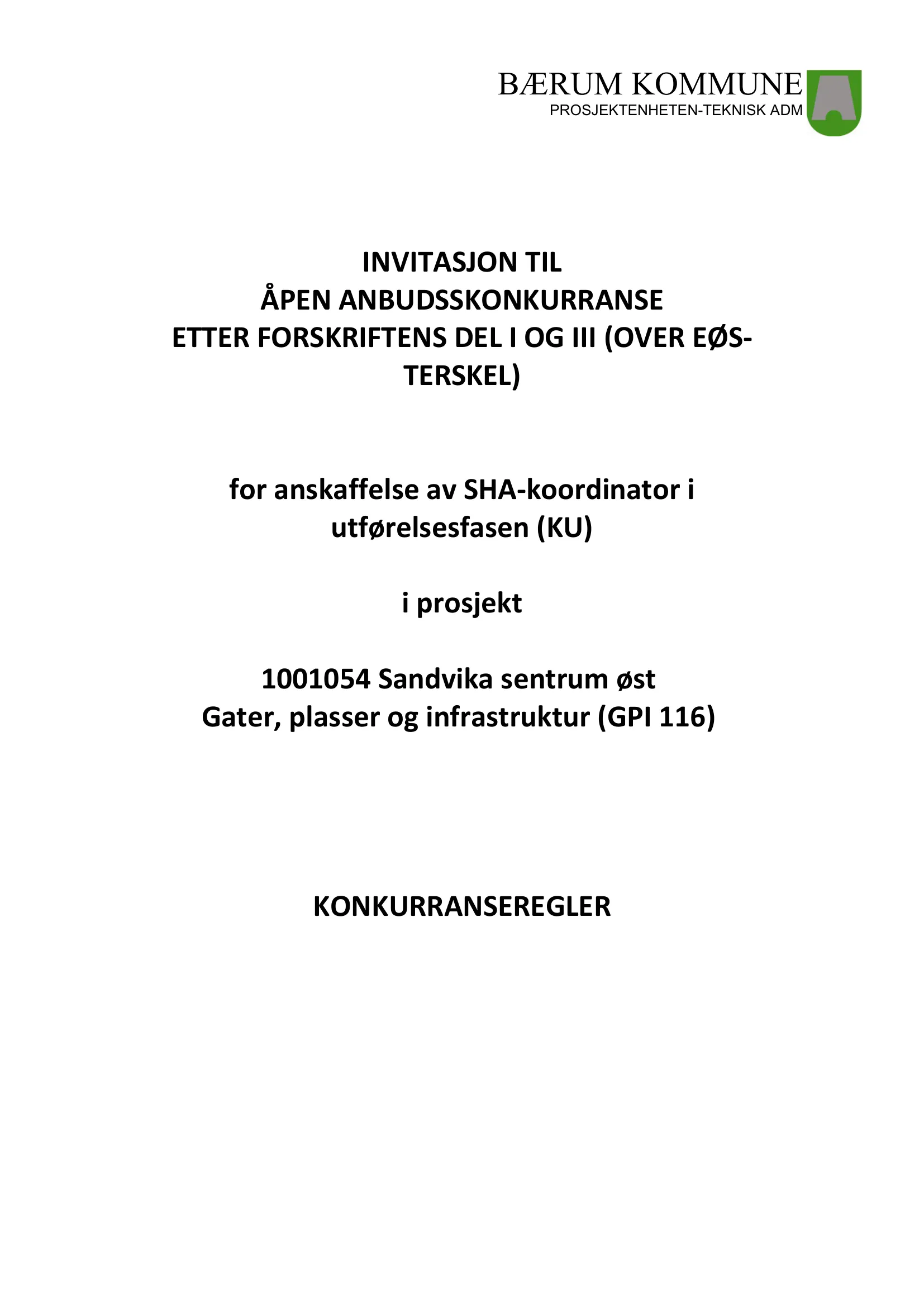 Konkurransebeskrivelse