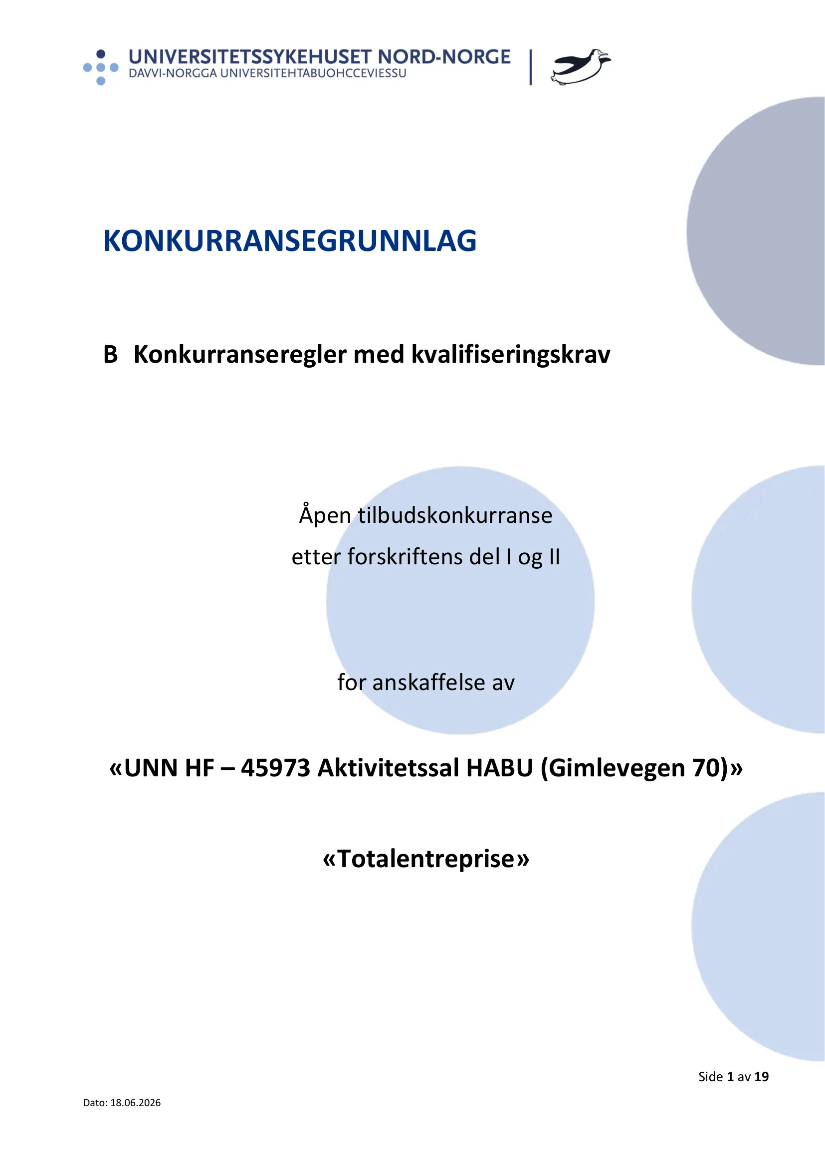 Konkurransebeskrivelse