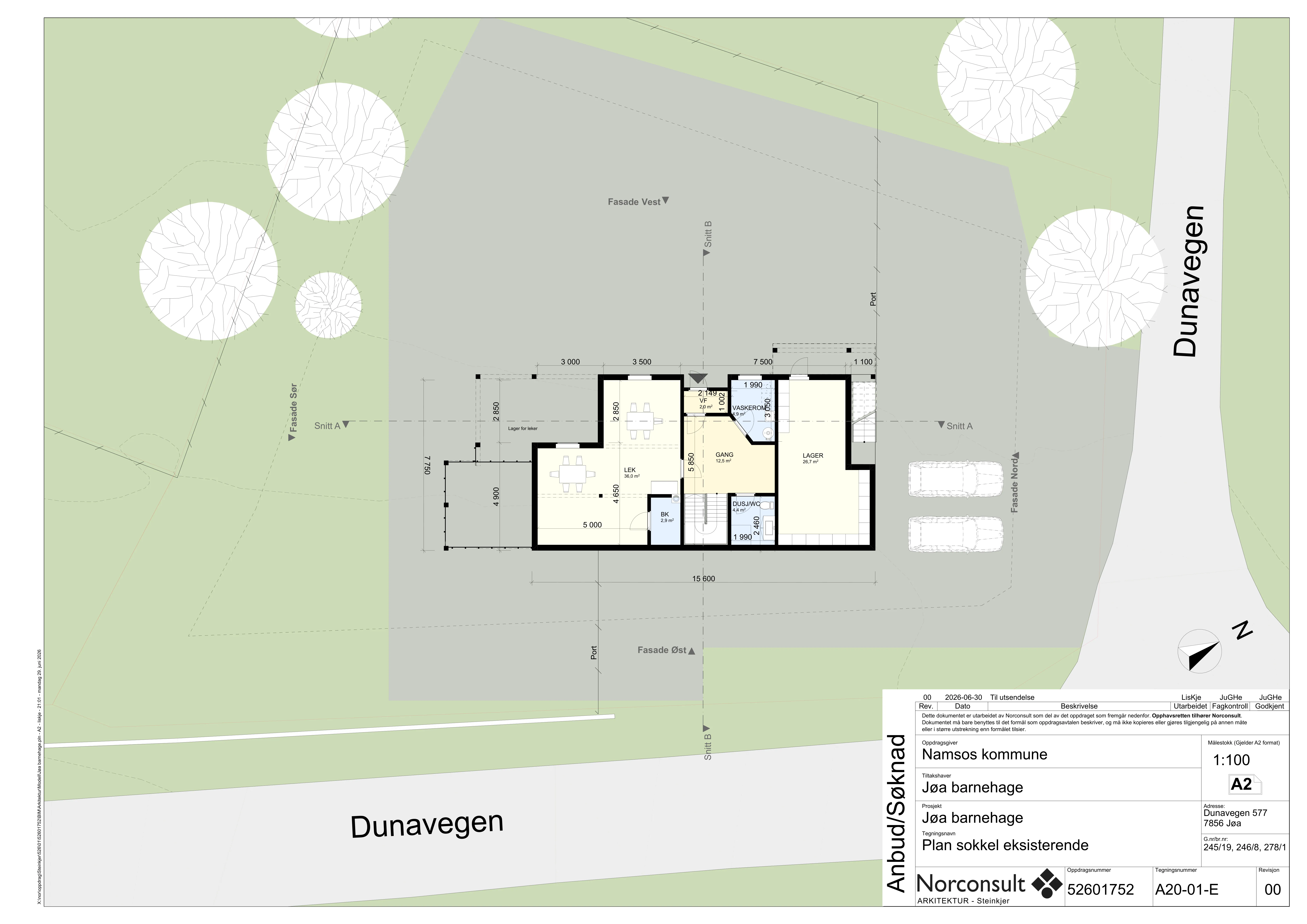 Plantegning