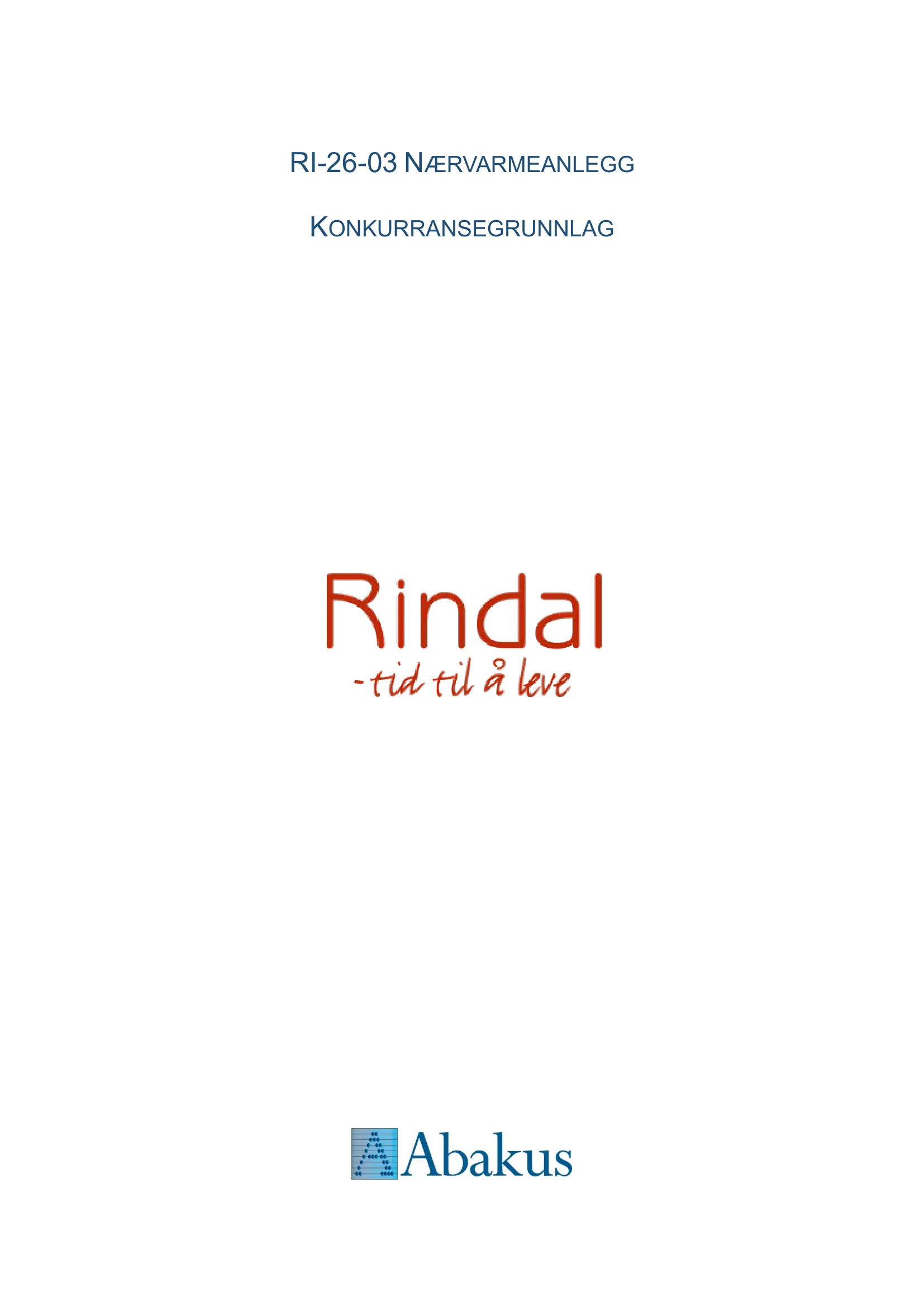 Konkurransebeskrivelse