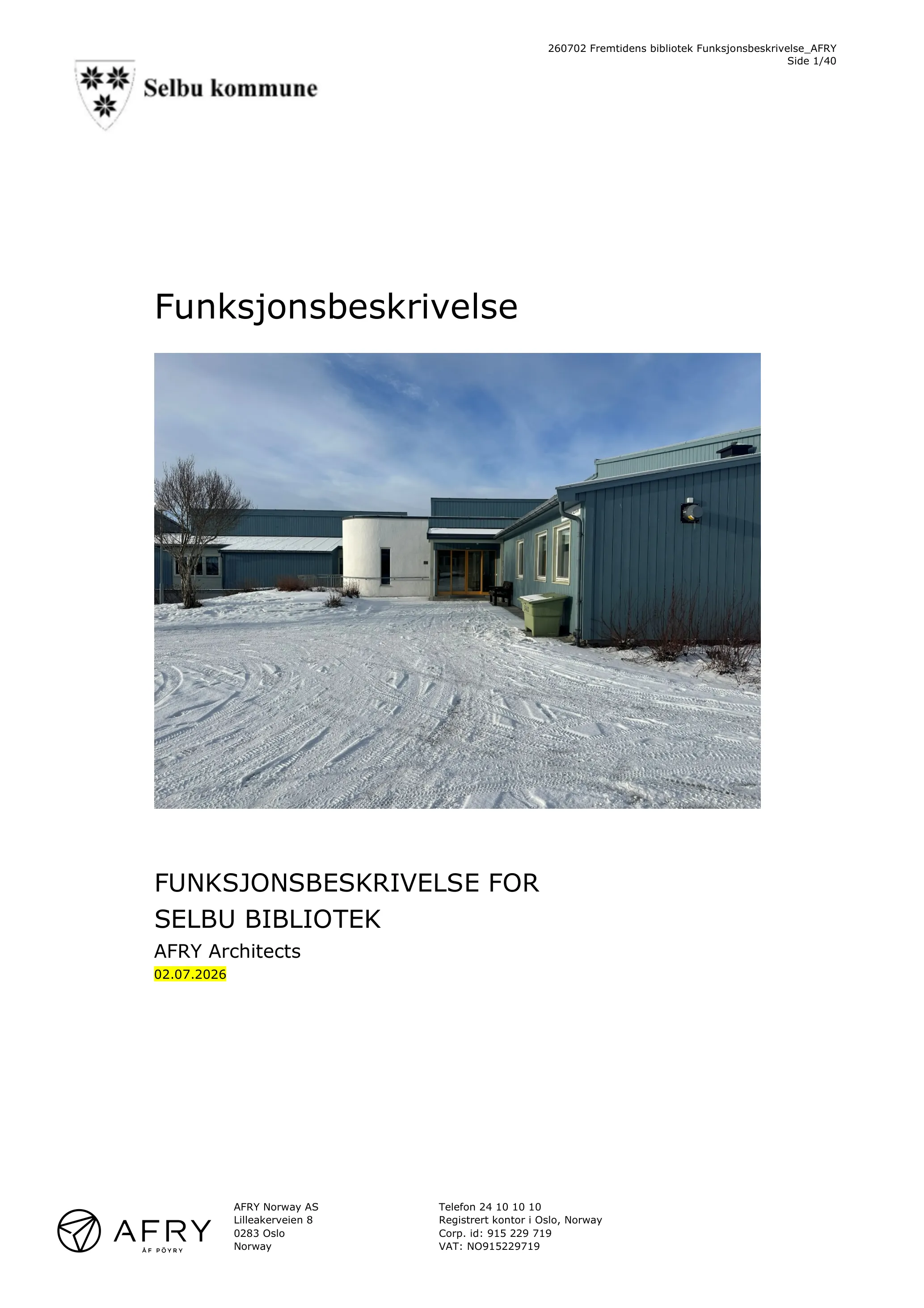 Kravspesifikasjon