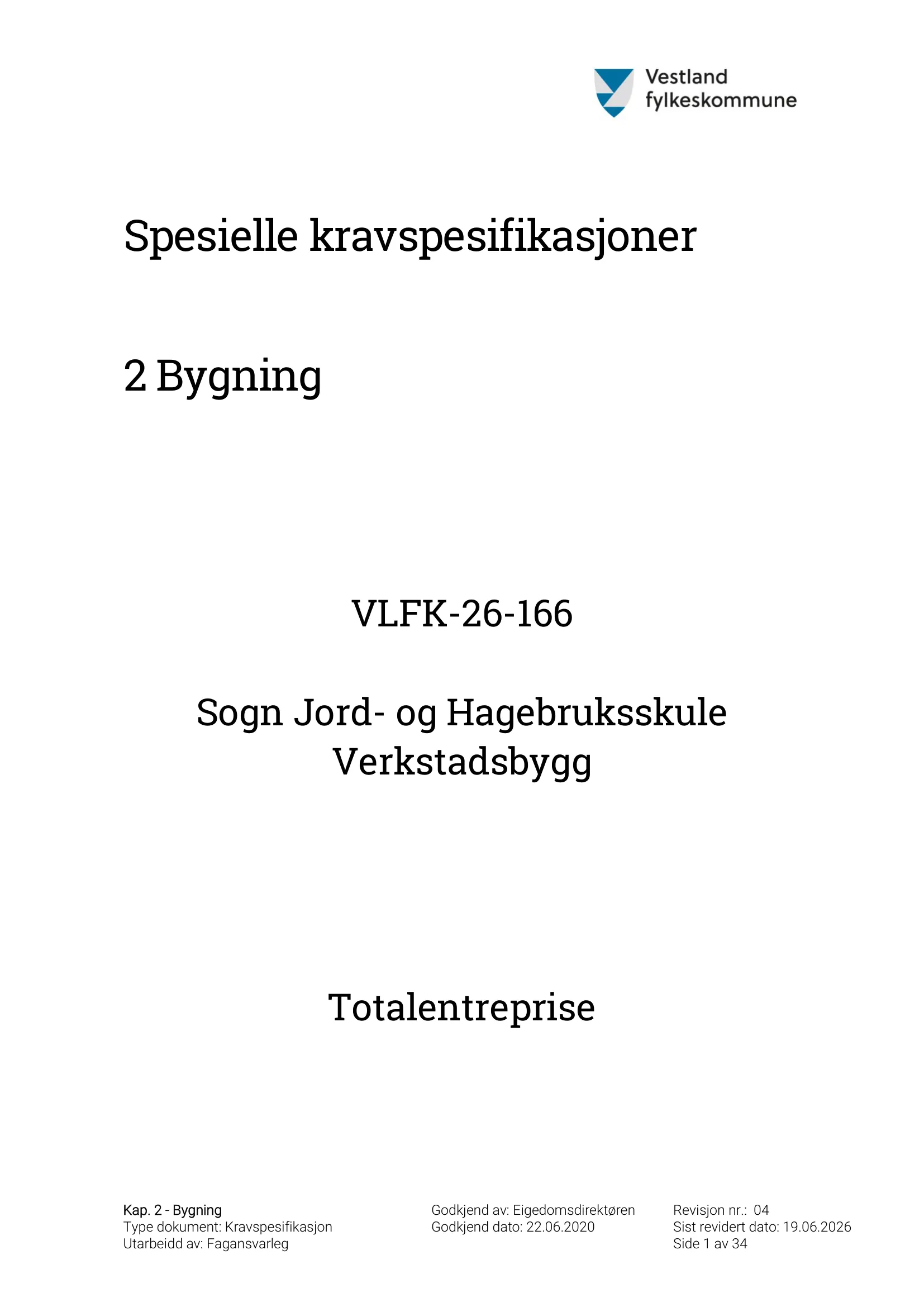 Kravspesifikasjon