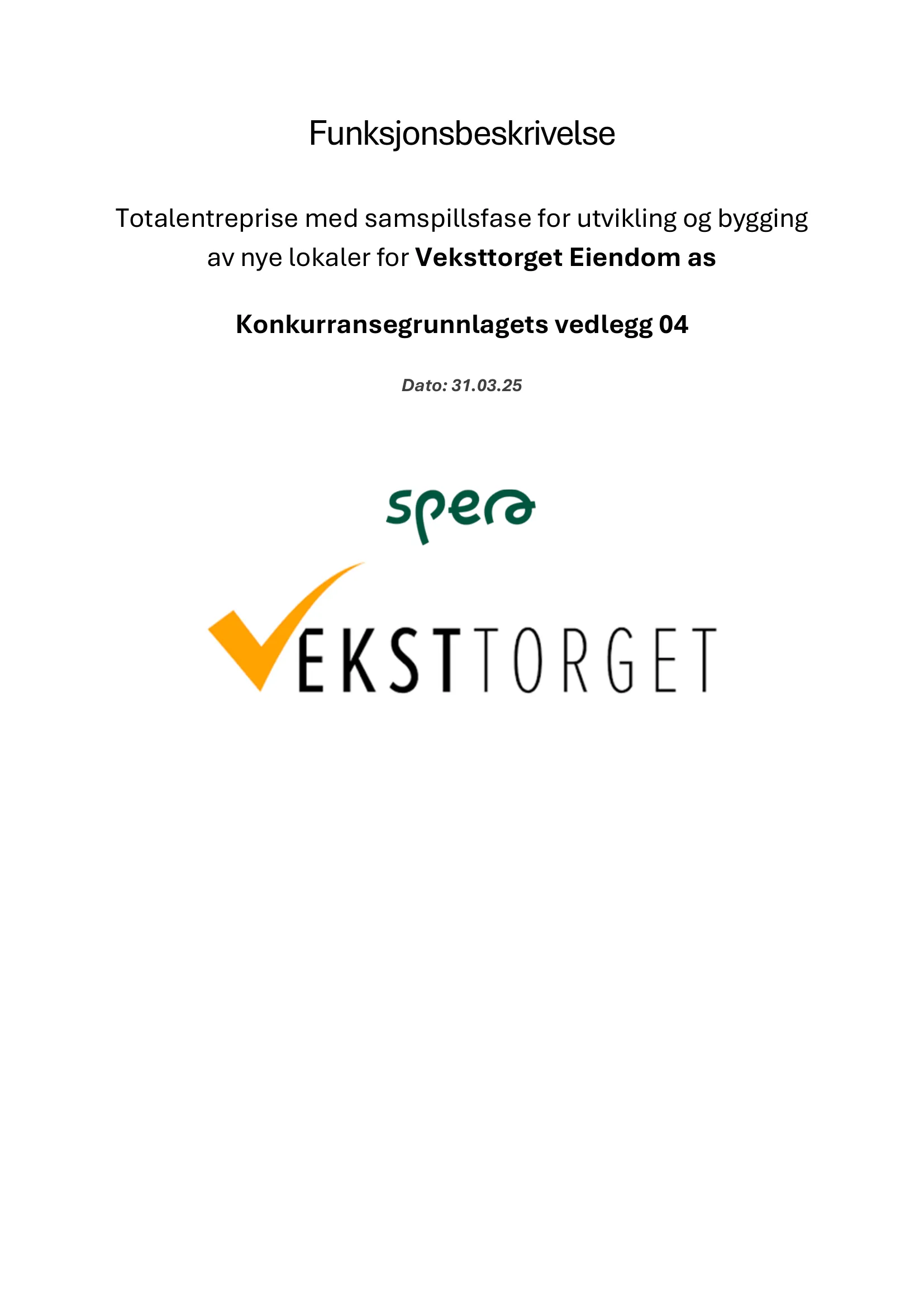 Kravspesifikasjon