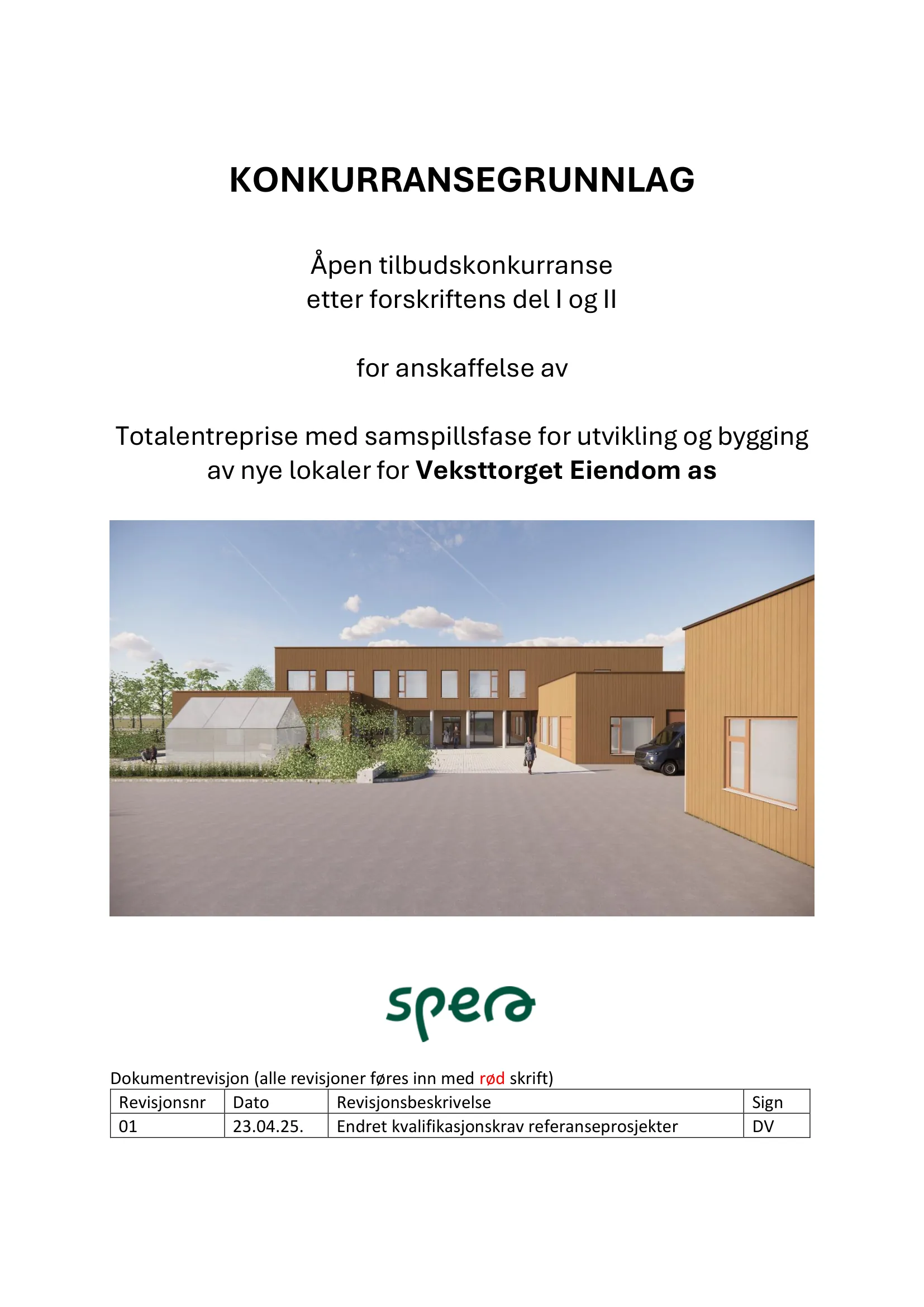 Konkurransebeskrivelse