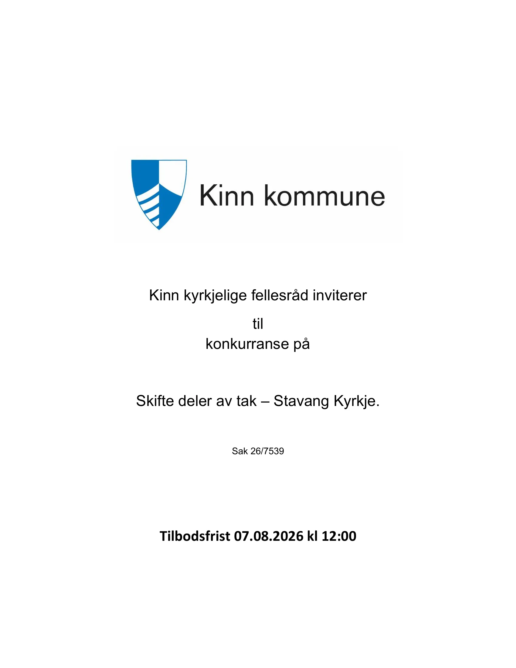 Konkurransebeskrivelse