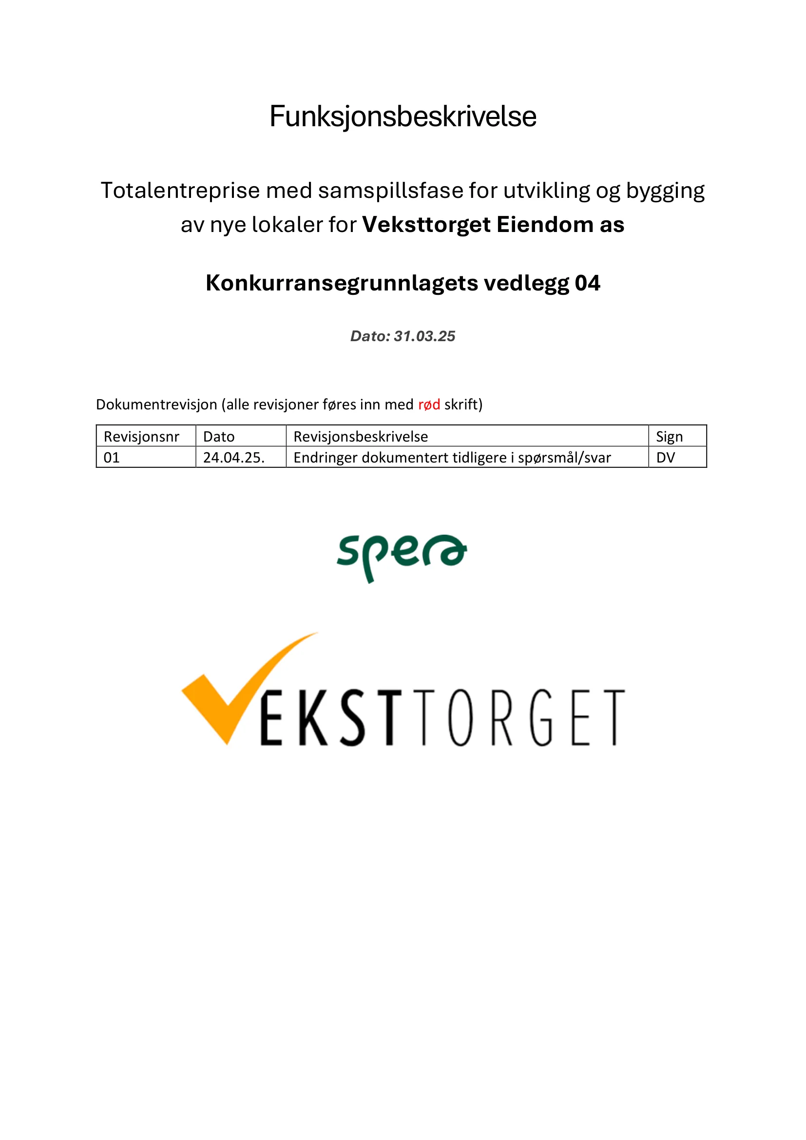 Kravspesifikasjon