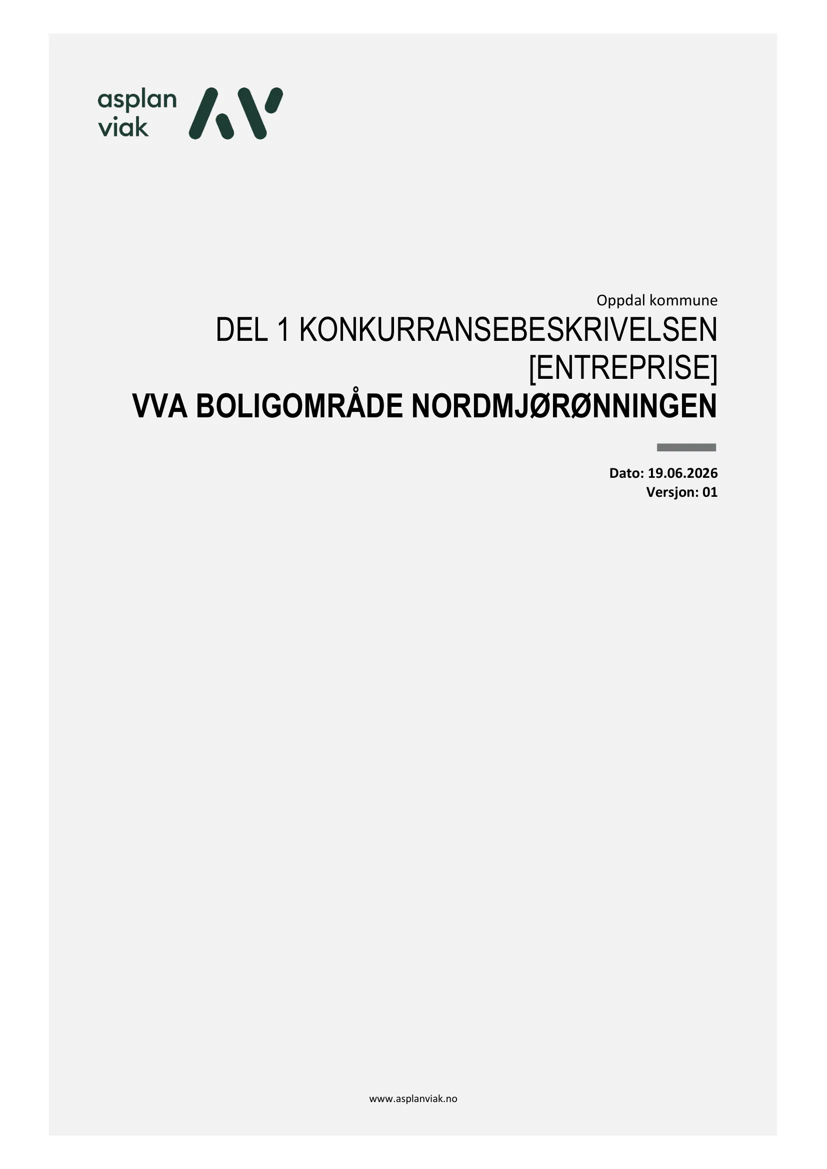 Konkurransebeskrivelse