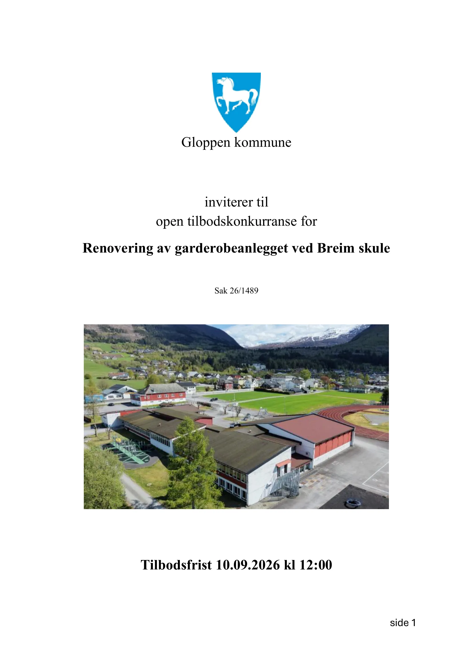 Konkurransebeskrivelse