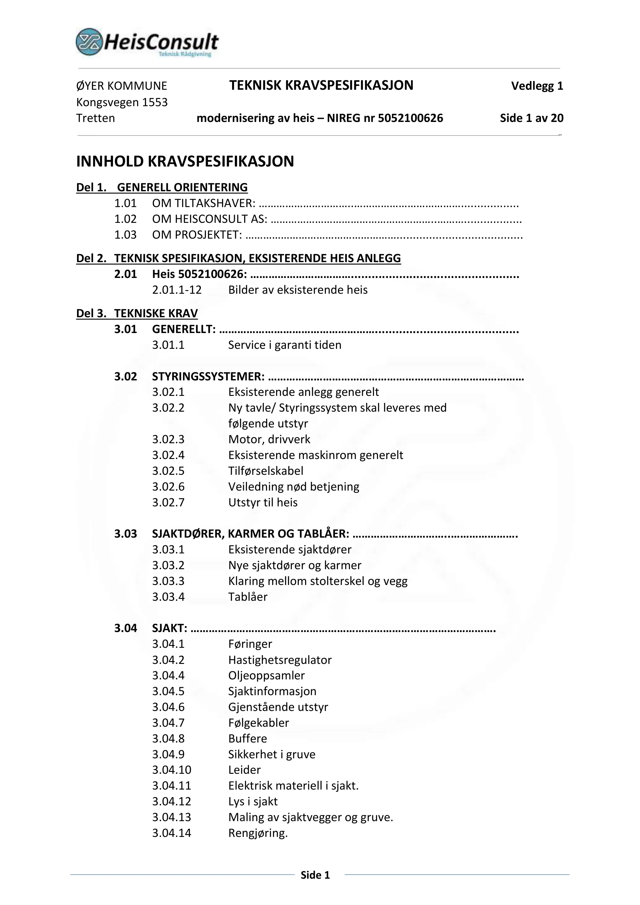 Kravspesifikasjon