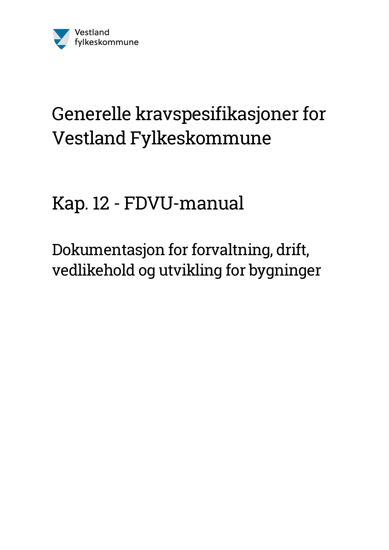 Kravspesifikasjon