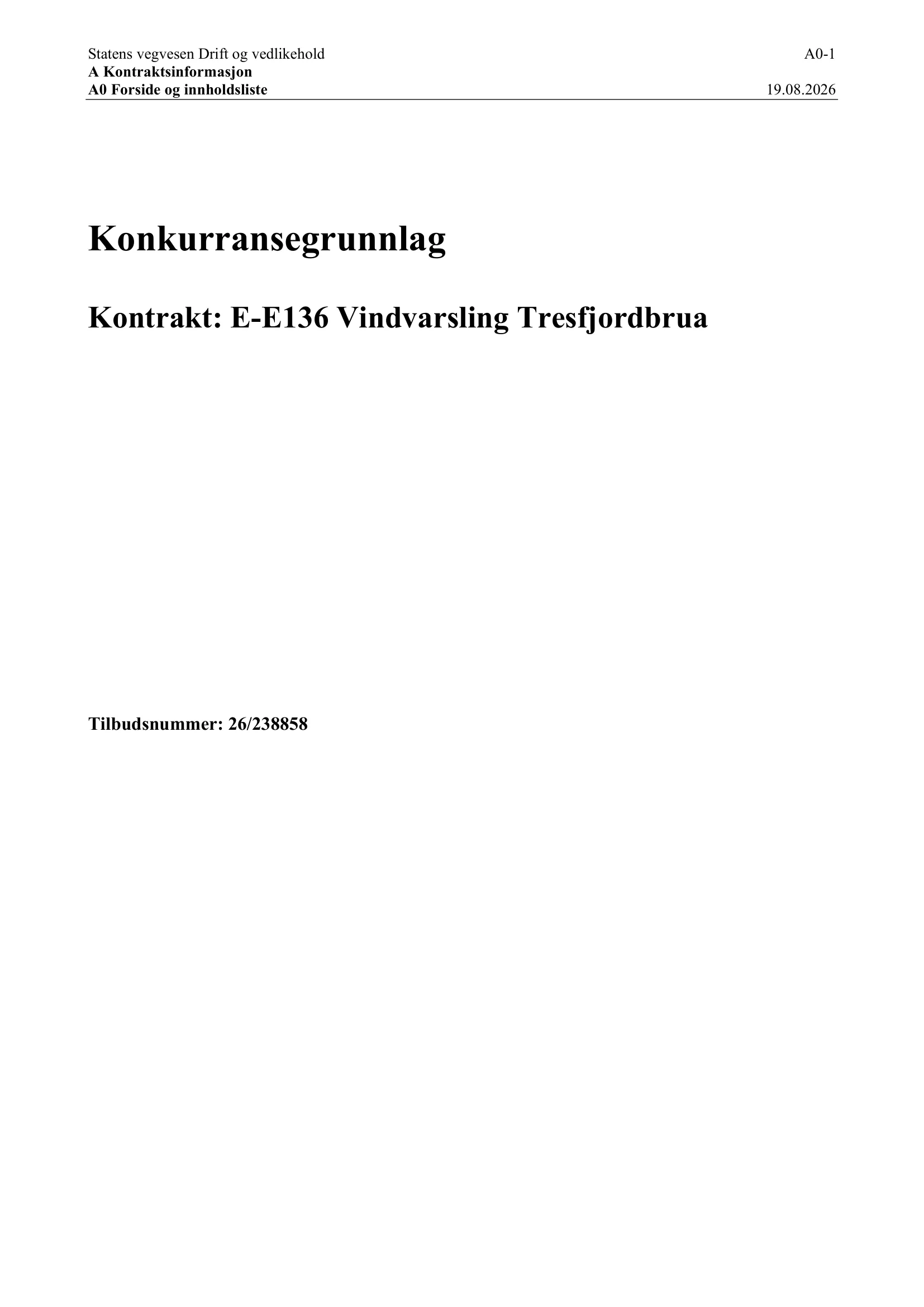 Konkurransebeskrivelse