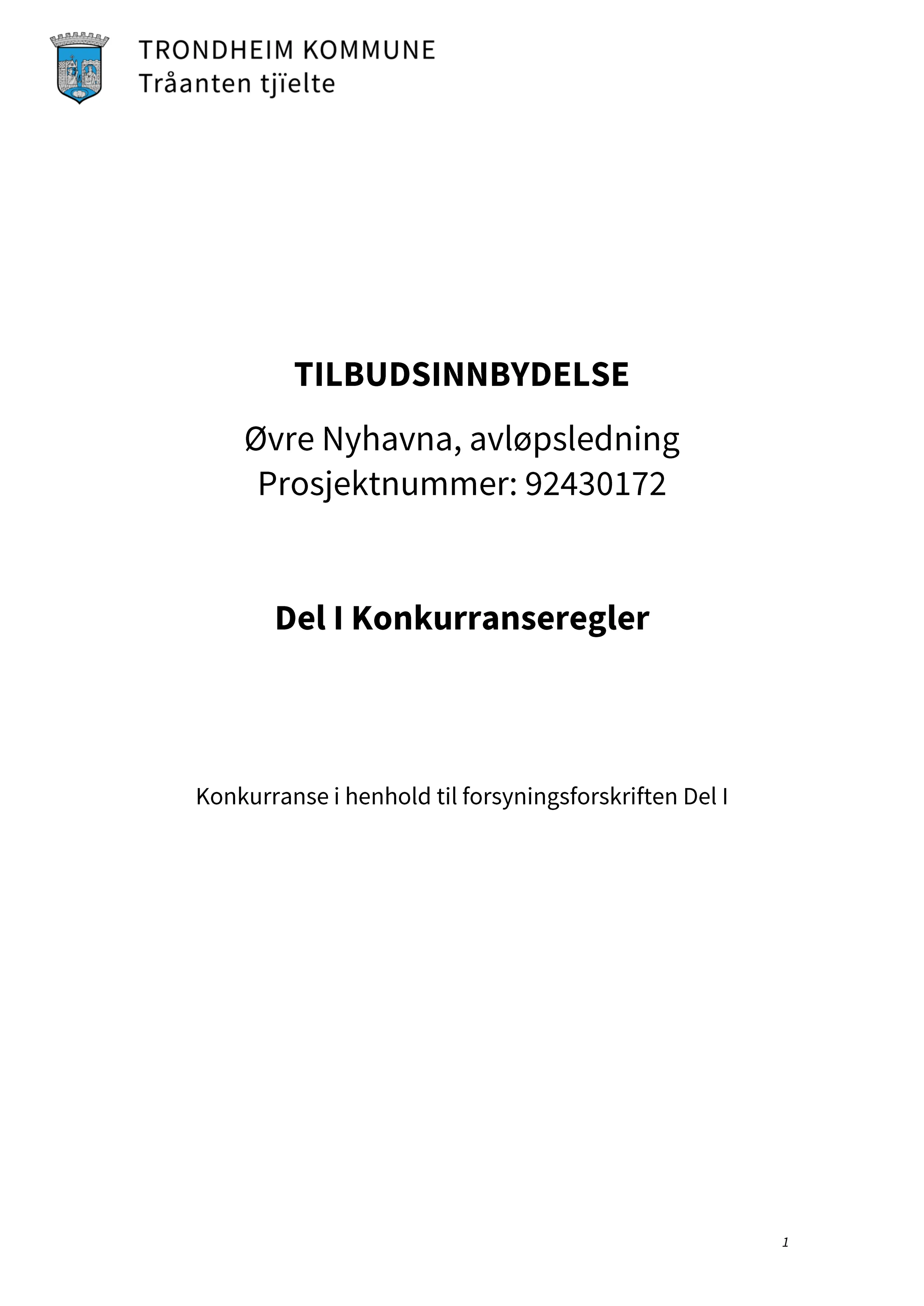 Konkurransebeskrivelse